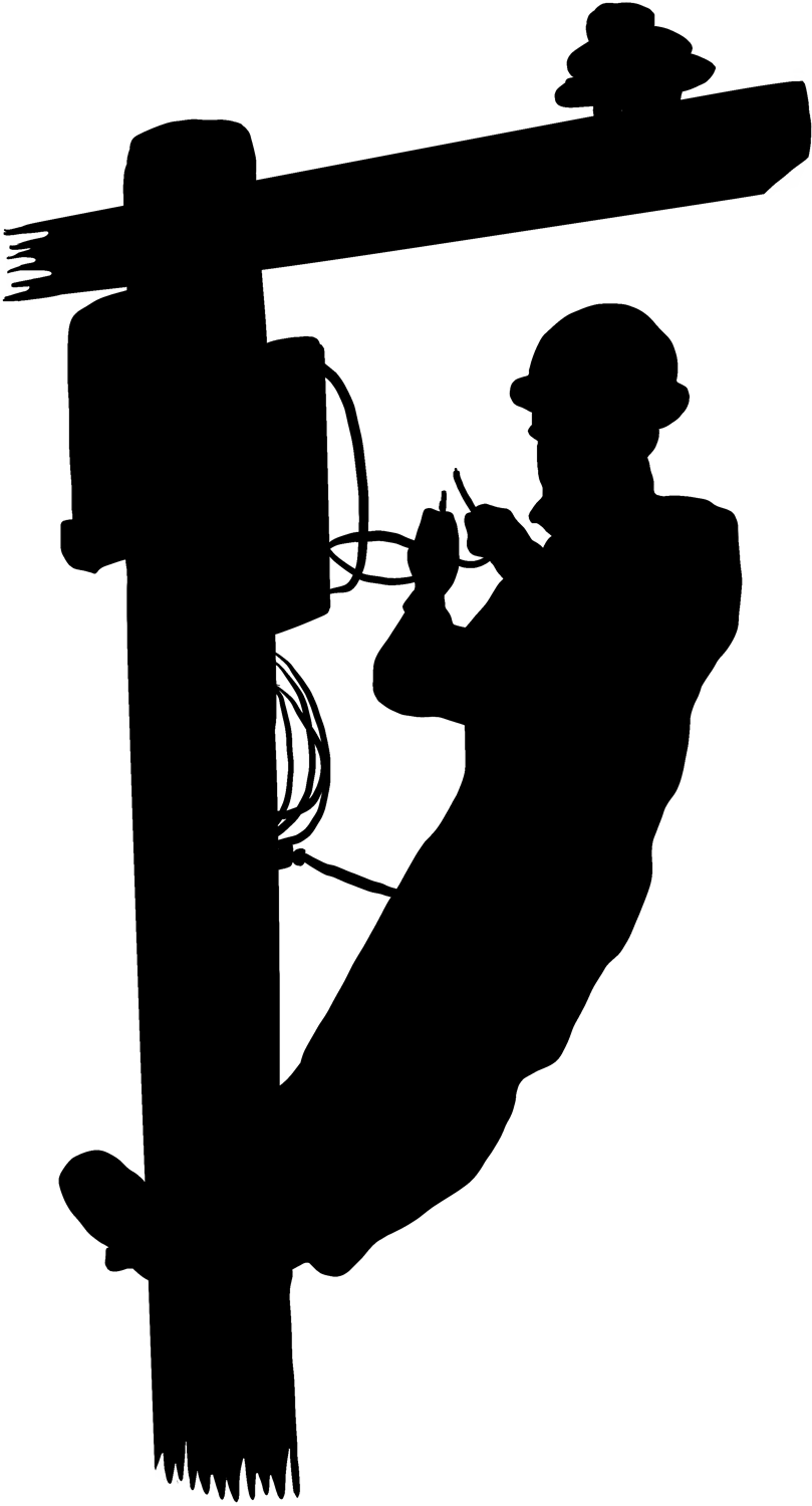 Linemen Silhouette 2
