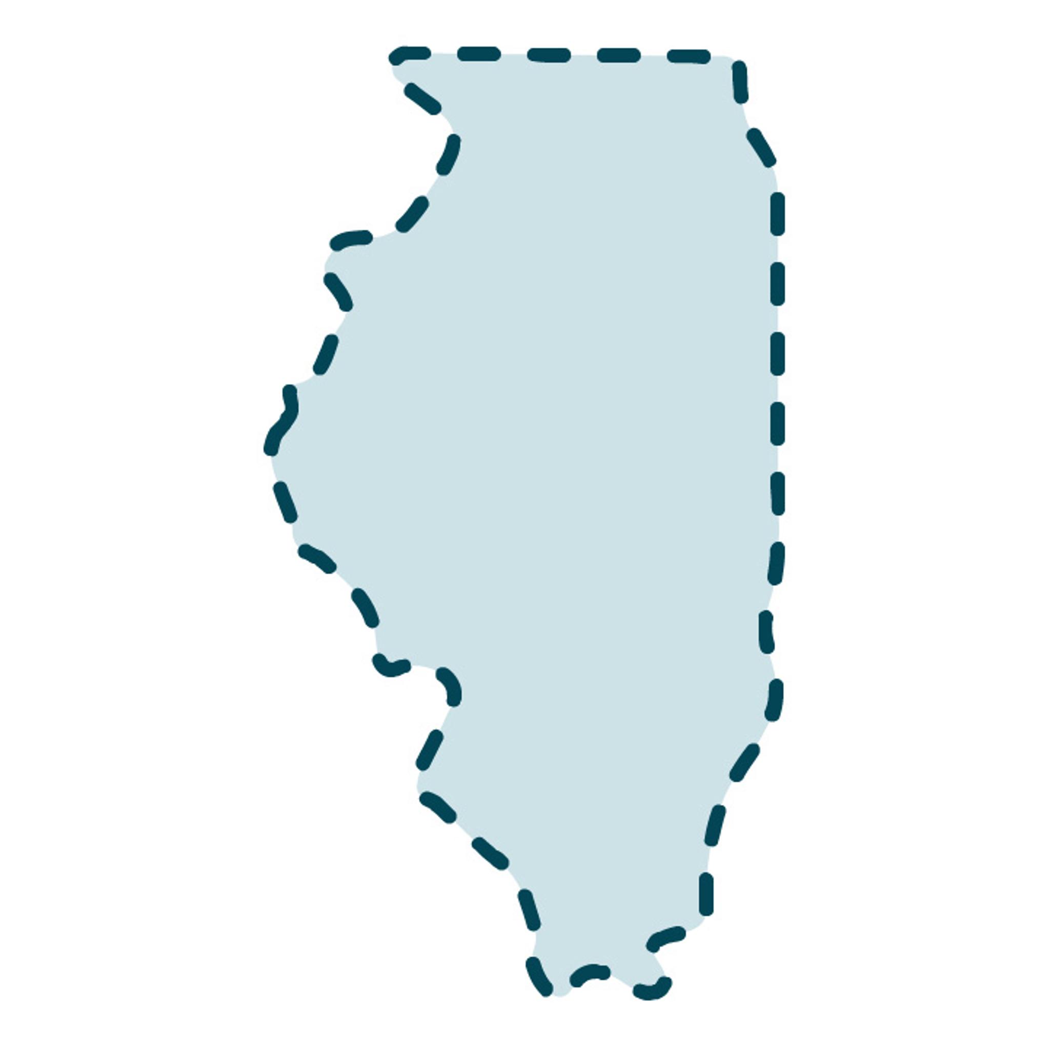 USA Illinois State Template