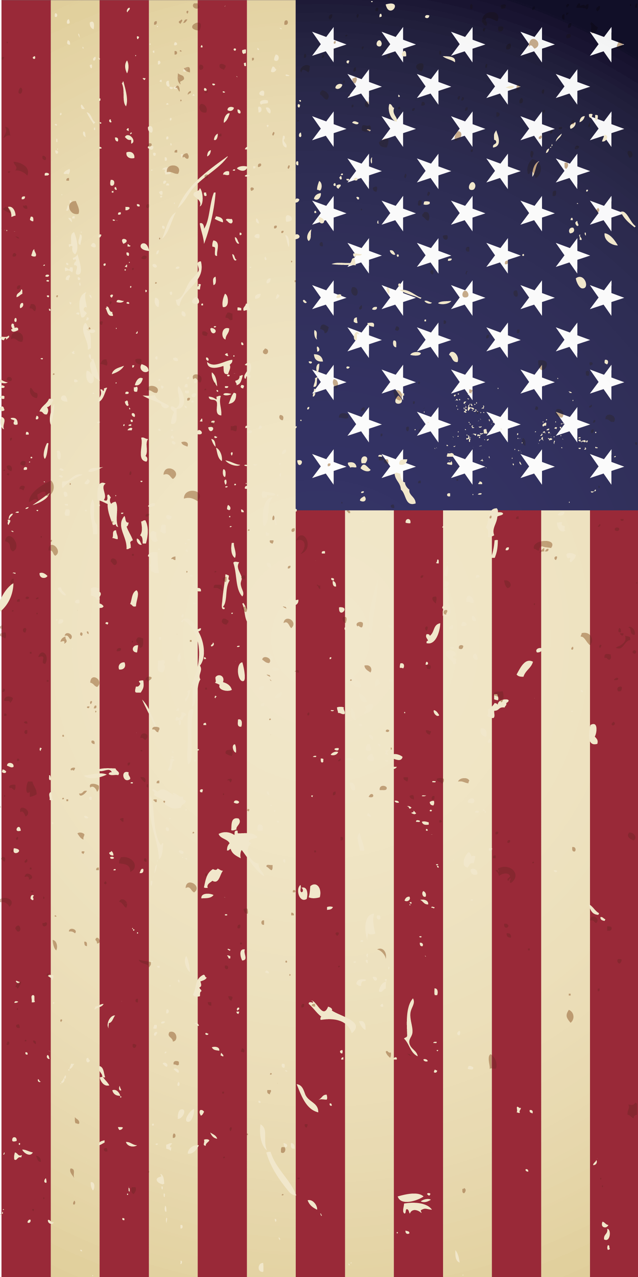American Flag Grunge