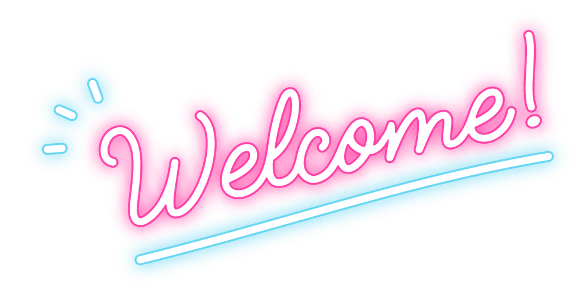 welcome neon