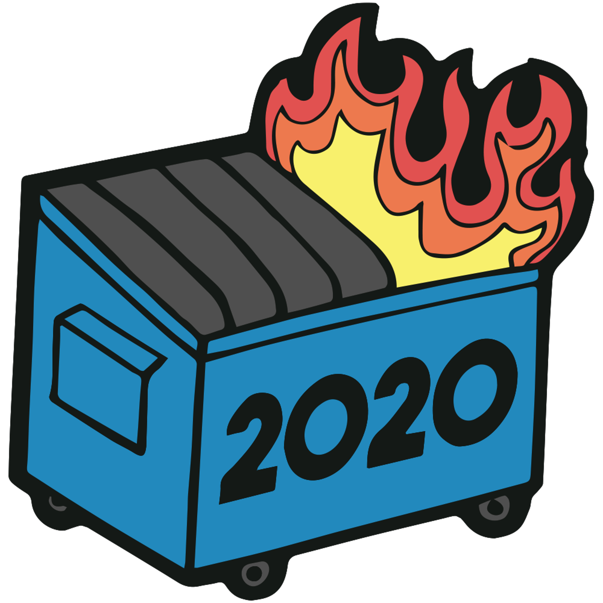 Funny 2020 Dumpster Fire