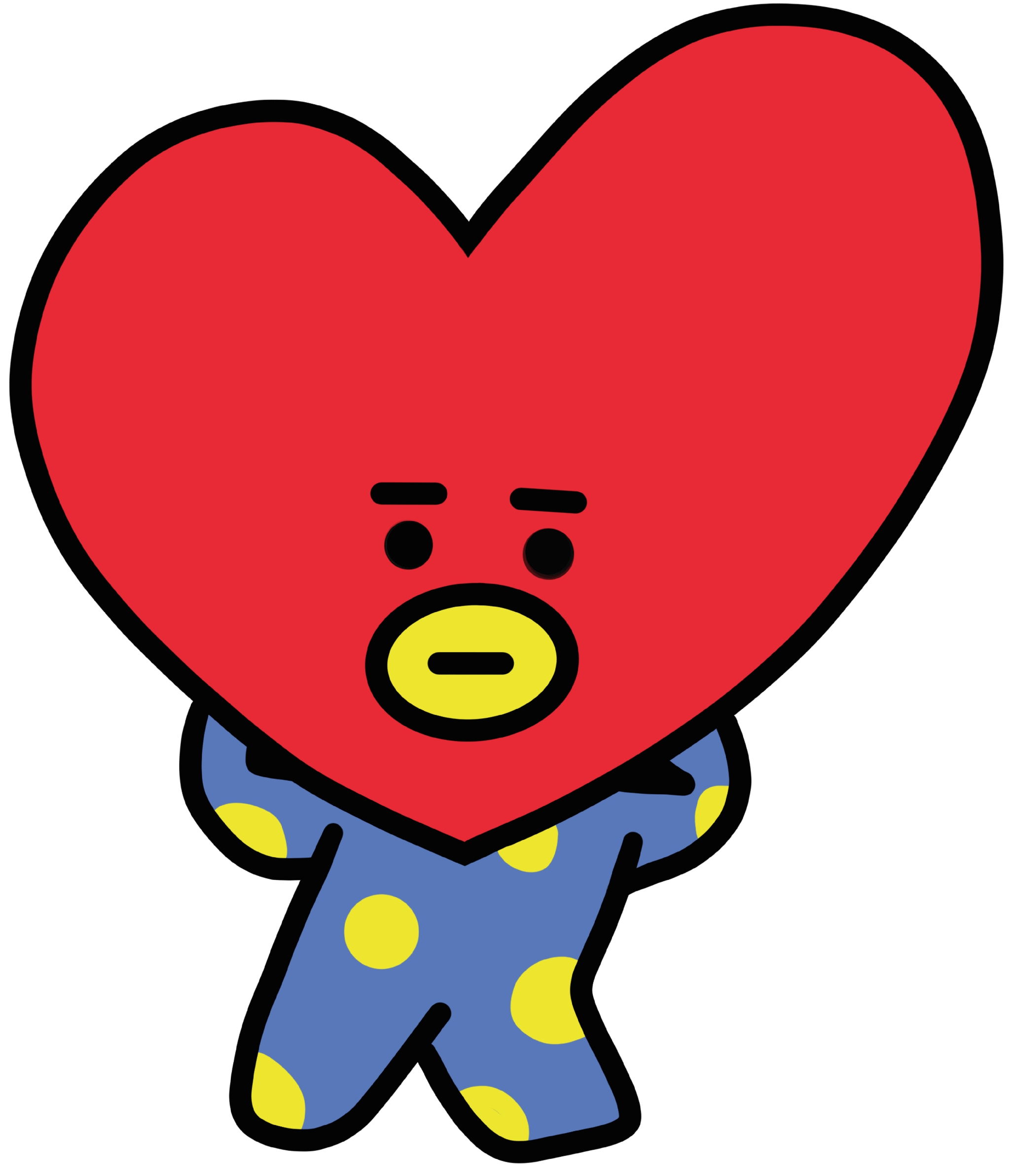 BT21 Tata Heart