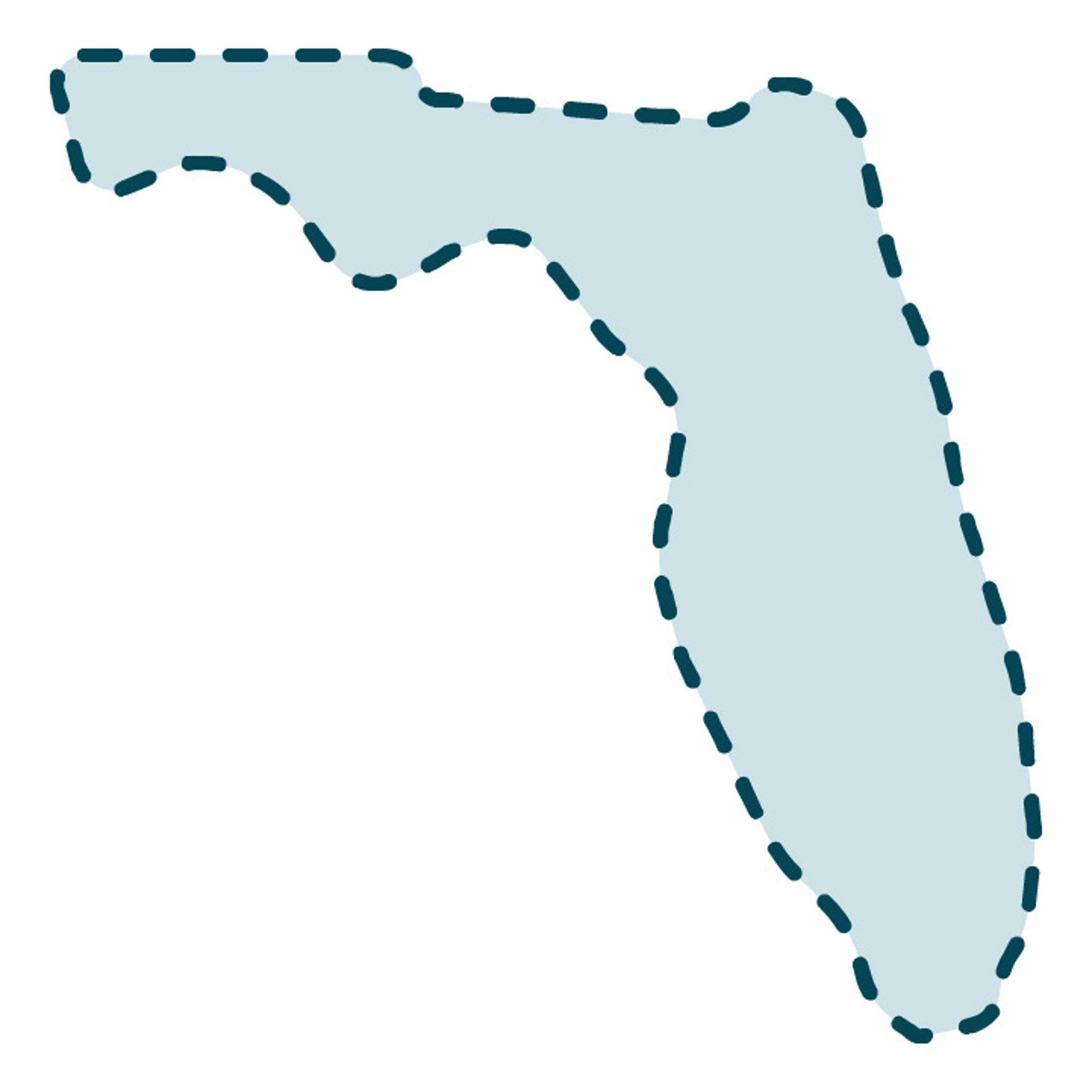 USA Florida State Template 