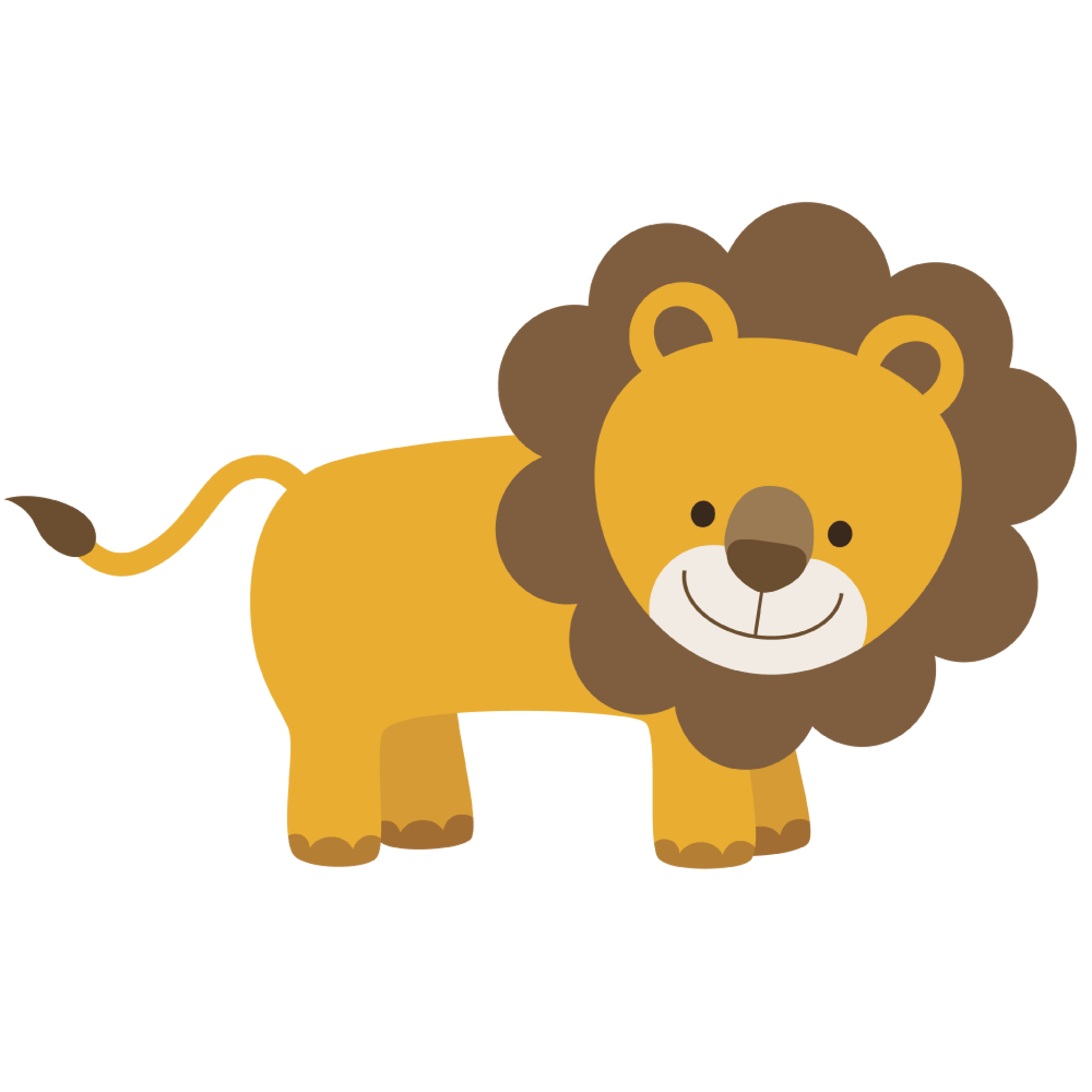 Lion Smiling