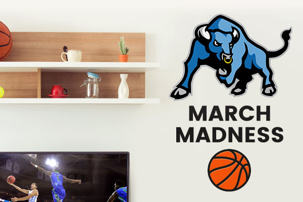 March Madness Custom Wall Decals