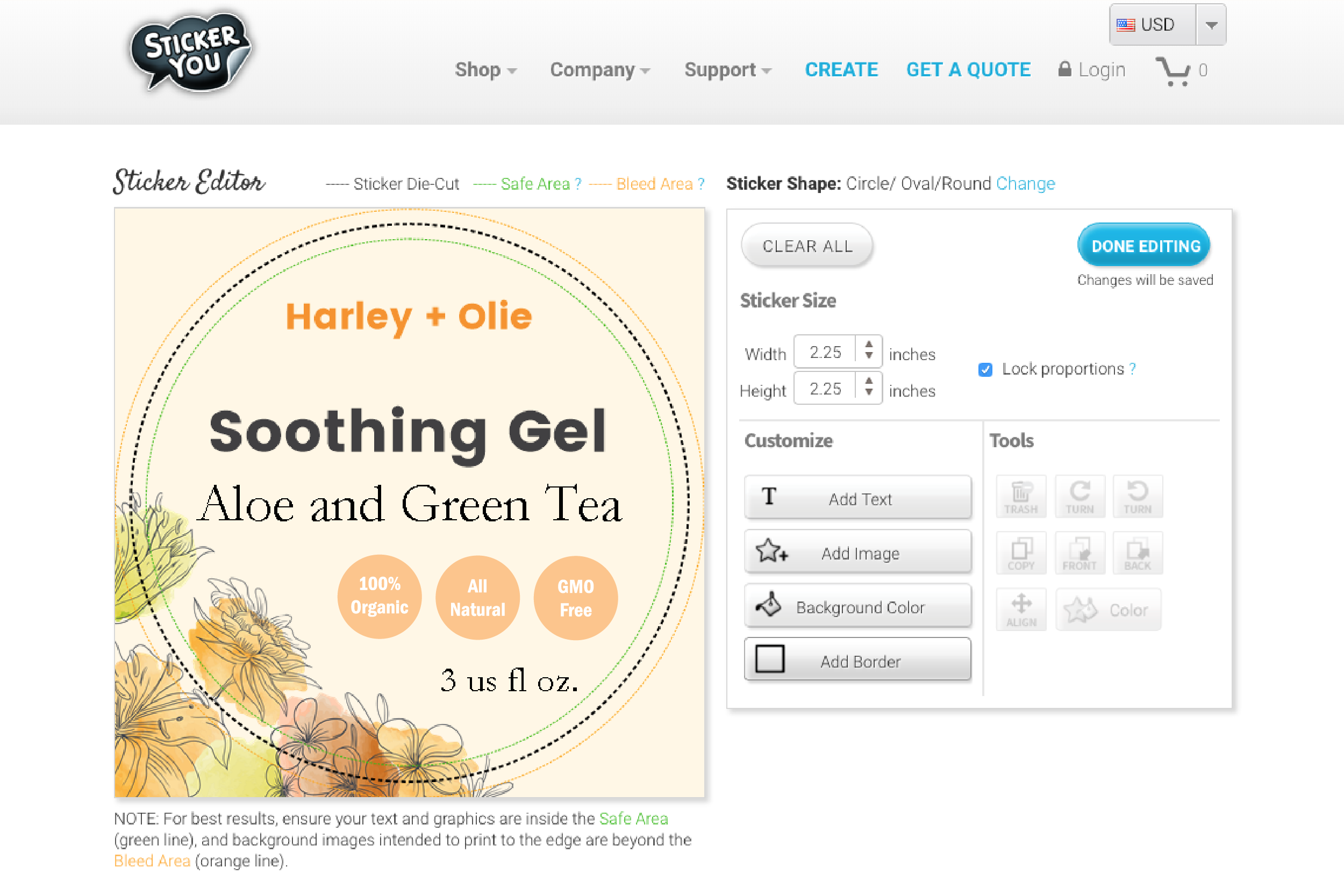 Incorporating banners and badges into your design