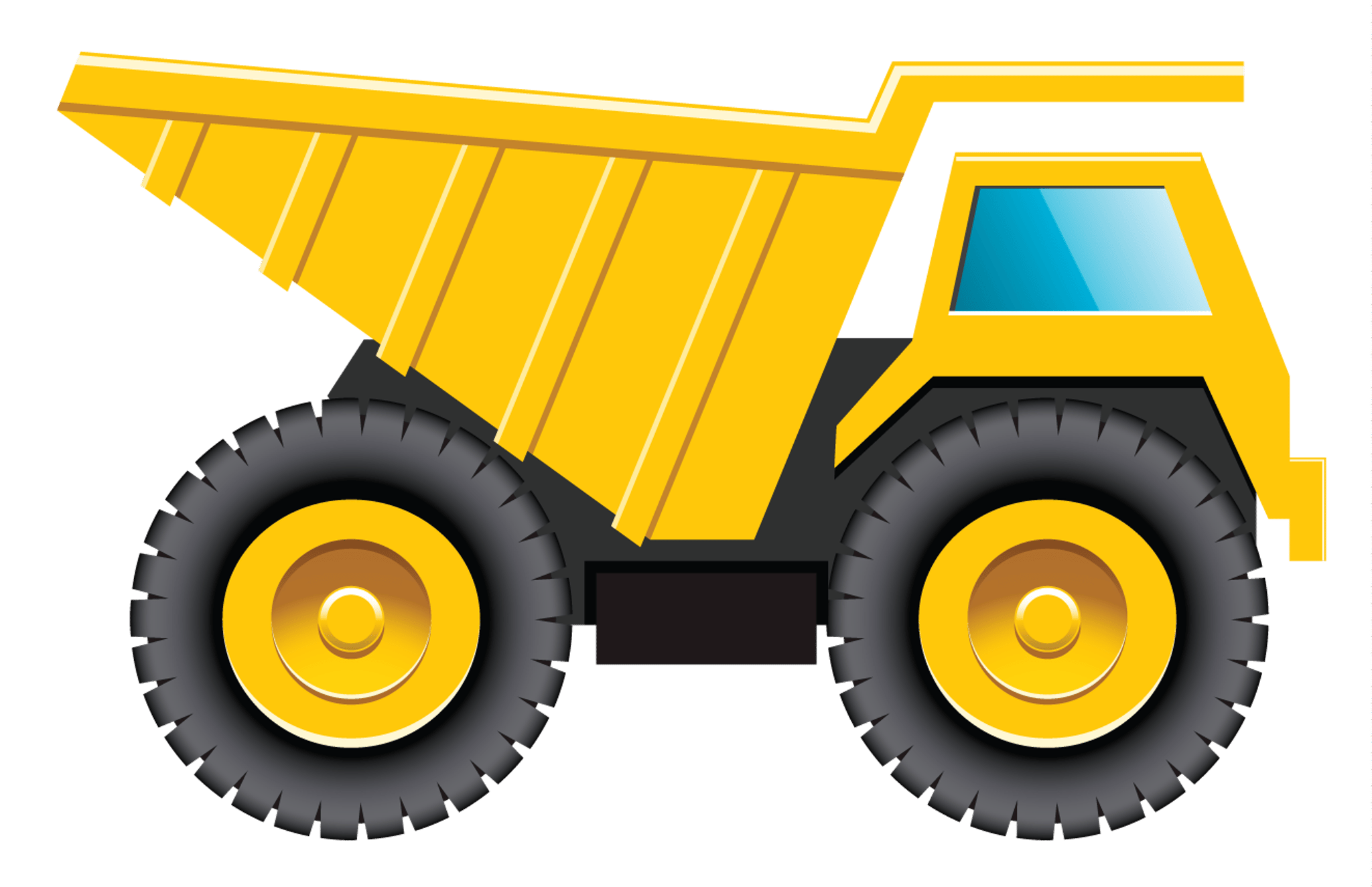 Yellow Dump Truck