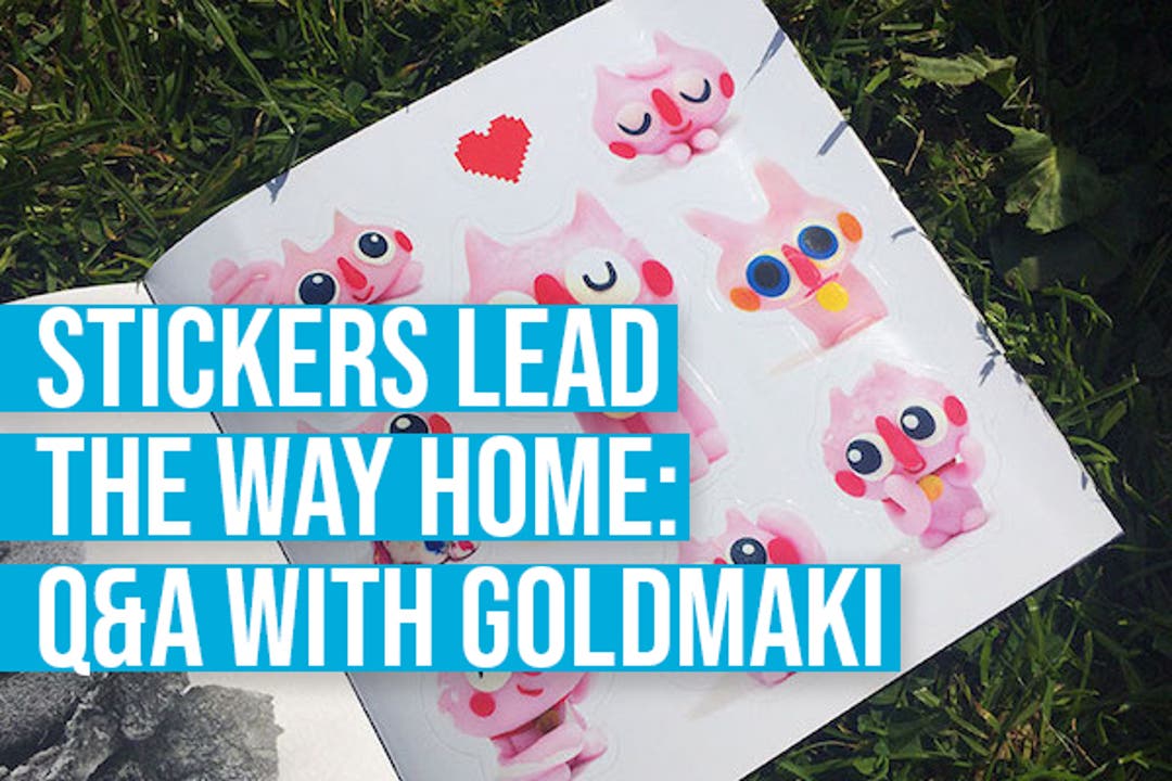 Stickers Lead the Way Home: Q&A With Goldmaki