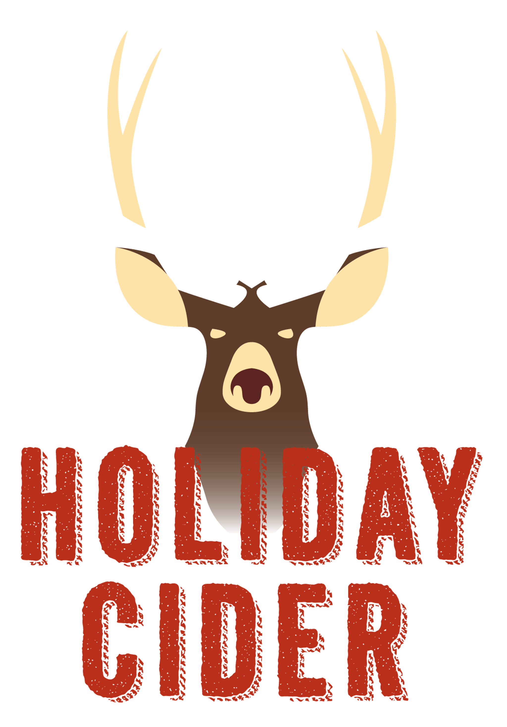 Holiday Cider Christmas Deer