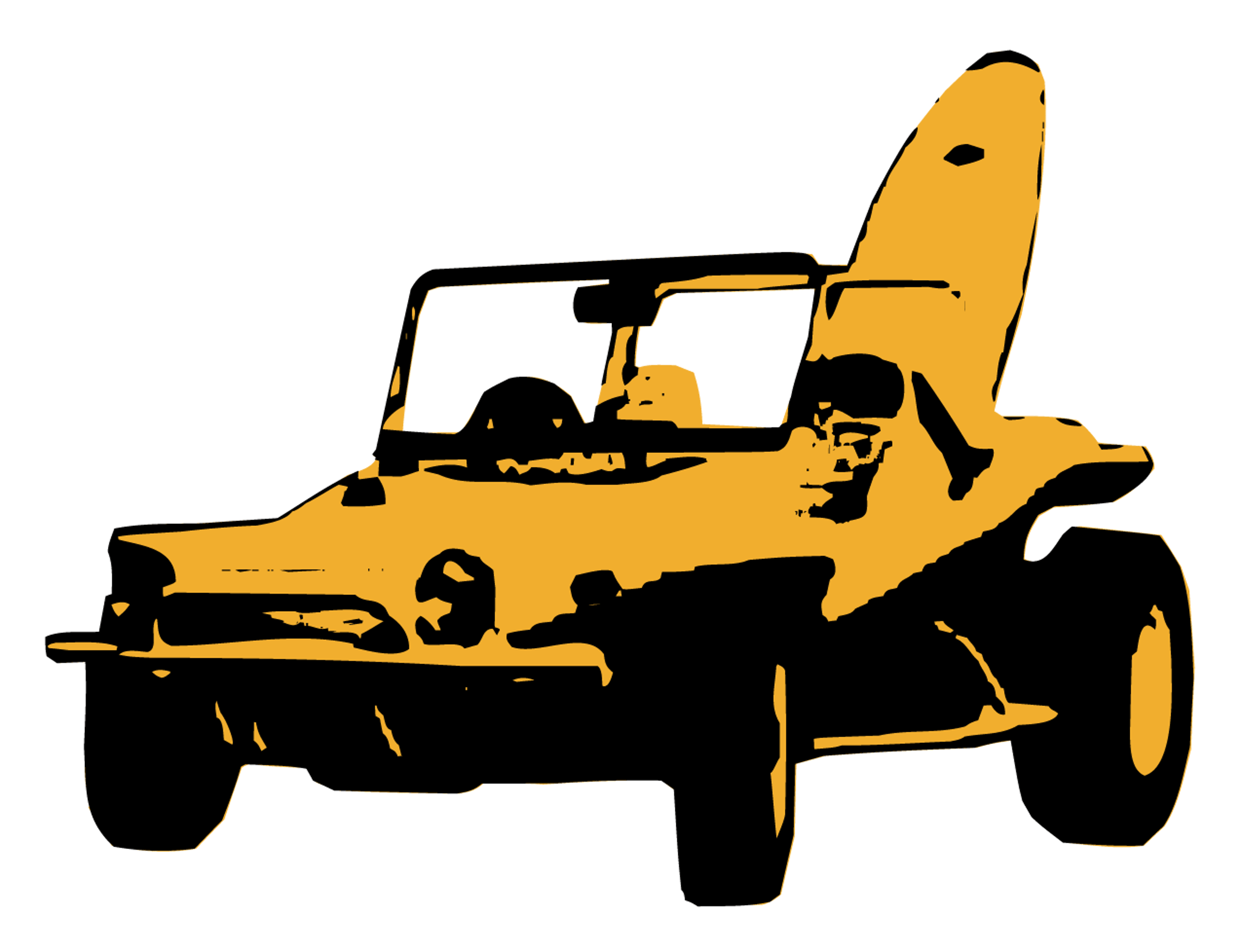 Yellow Jeep