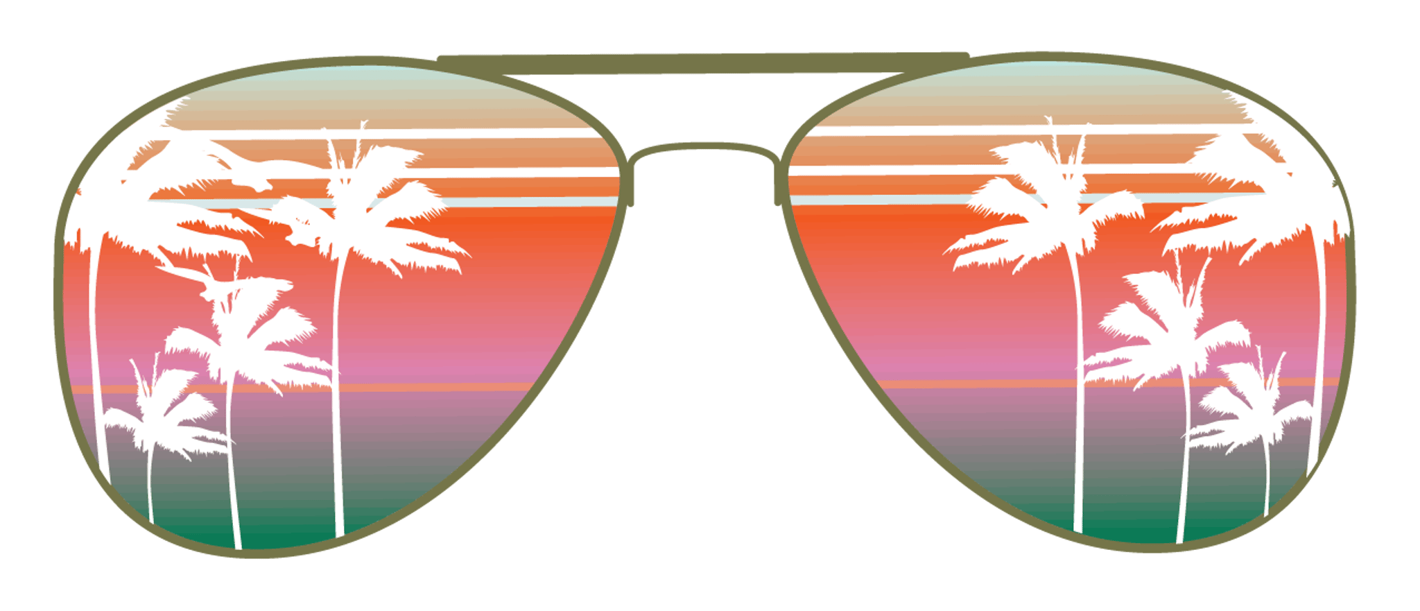 Sunset Aviators