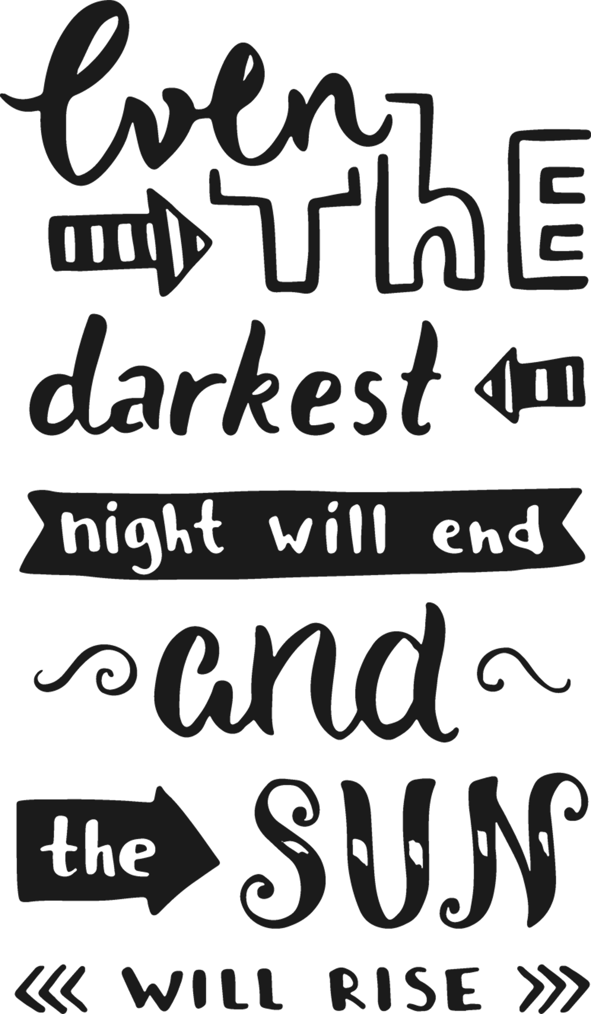 Sun Will Rise Motivational