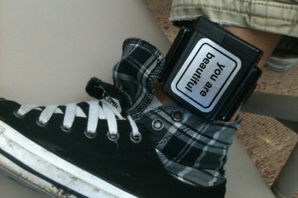 "You are beautiful" sticker