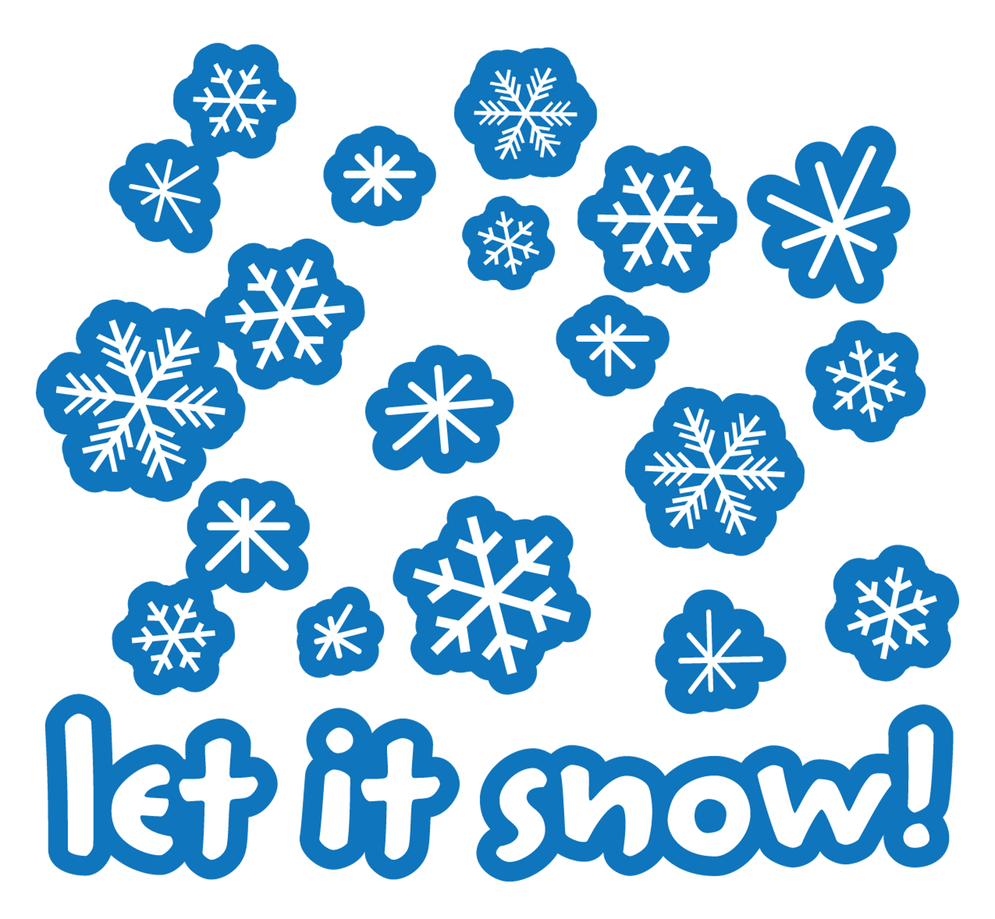 Let It Snow Graphic