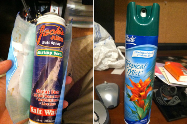 Air Freshener Label April Fools Prank