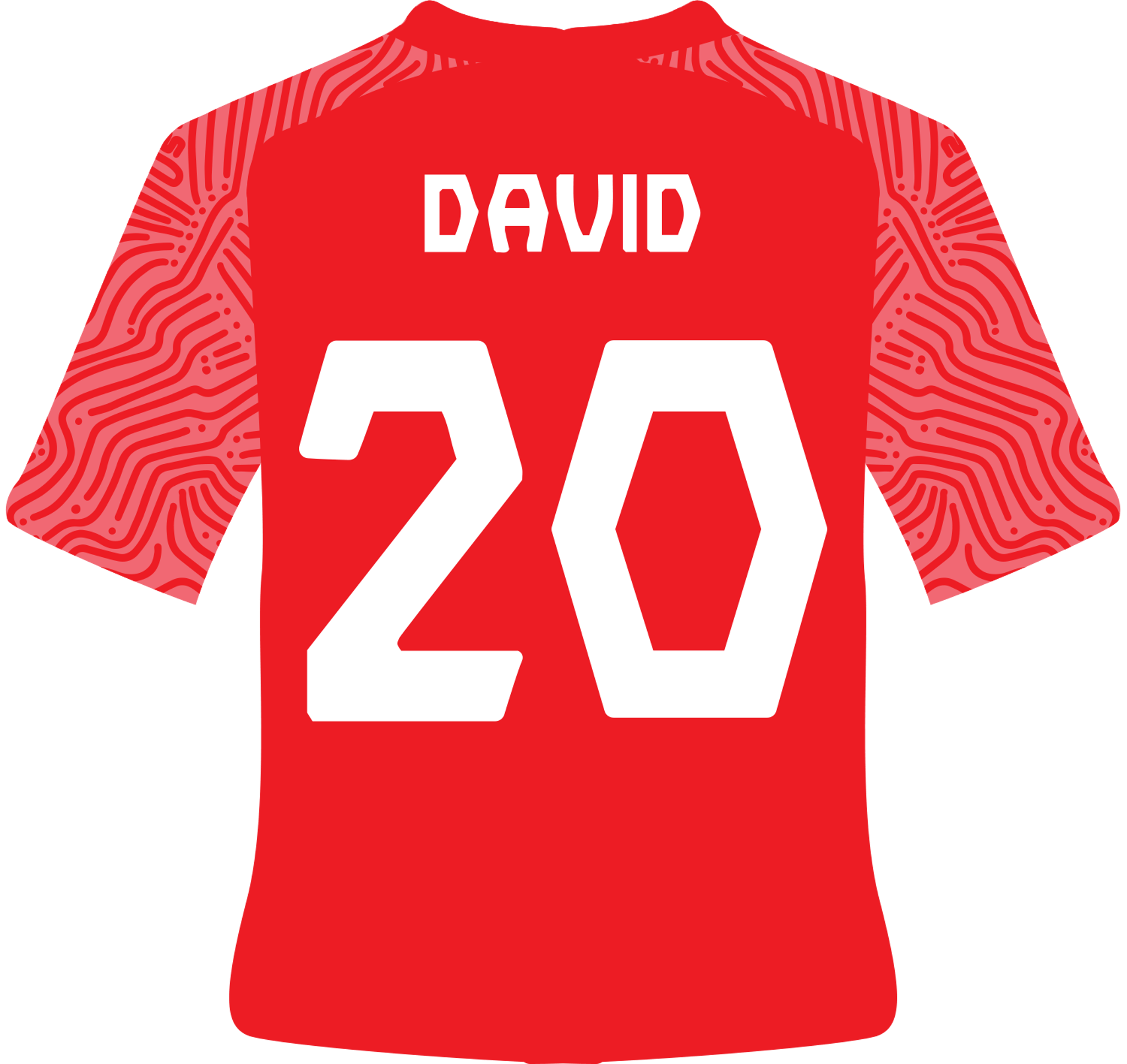 David Jersy Red