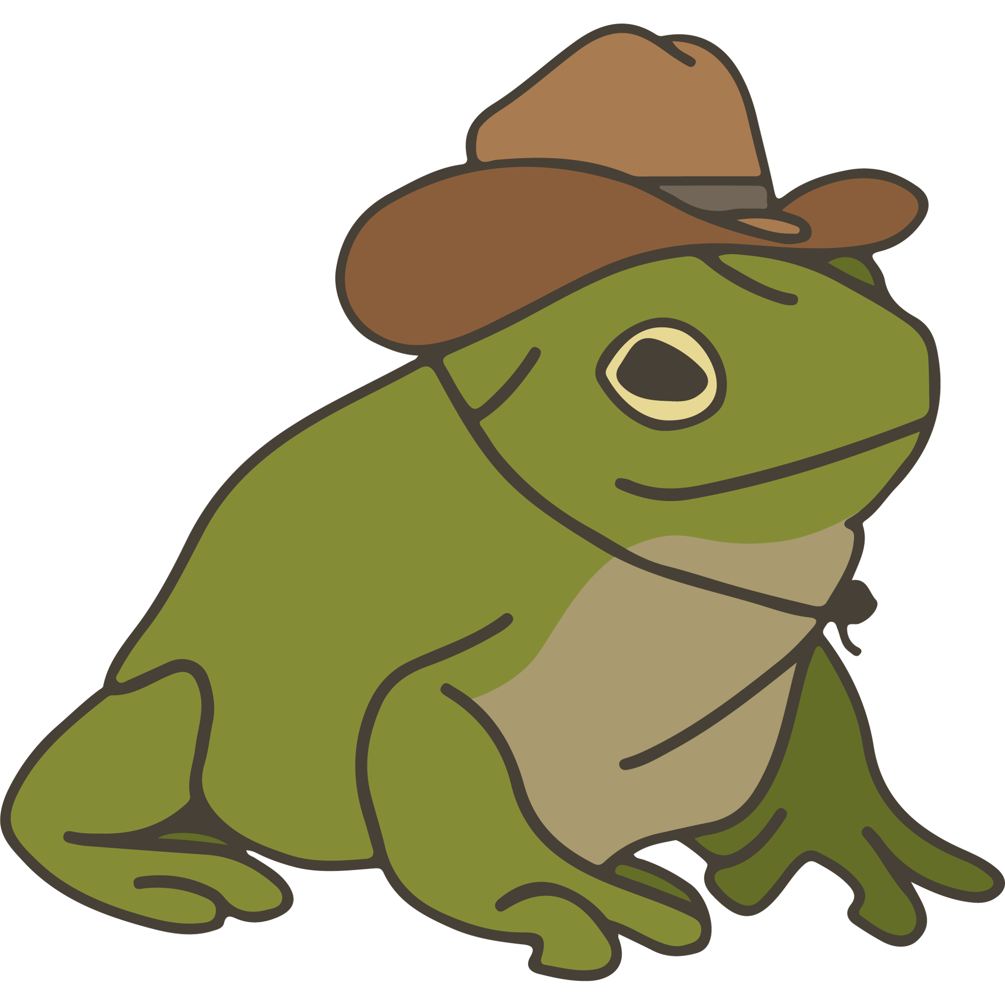 Cowboy Hat Frog