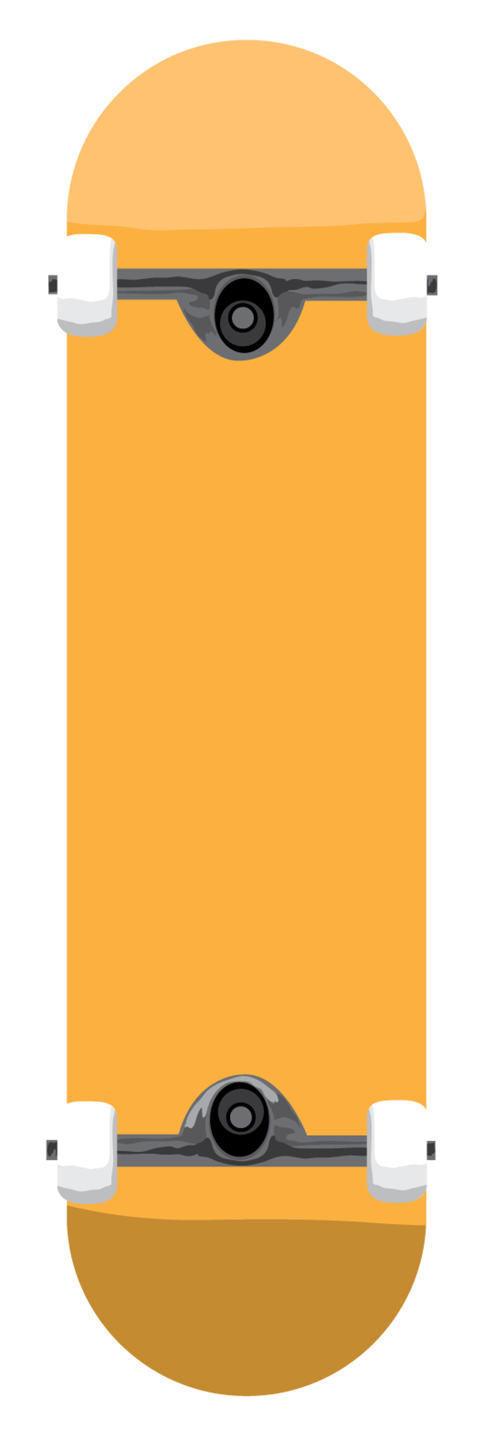 Yellow Skateboard