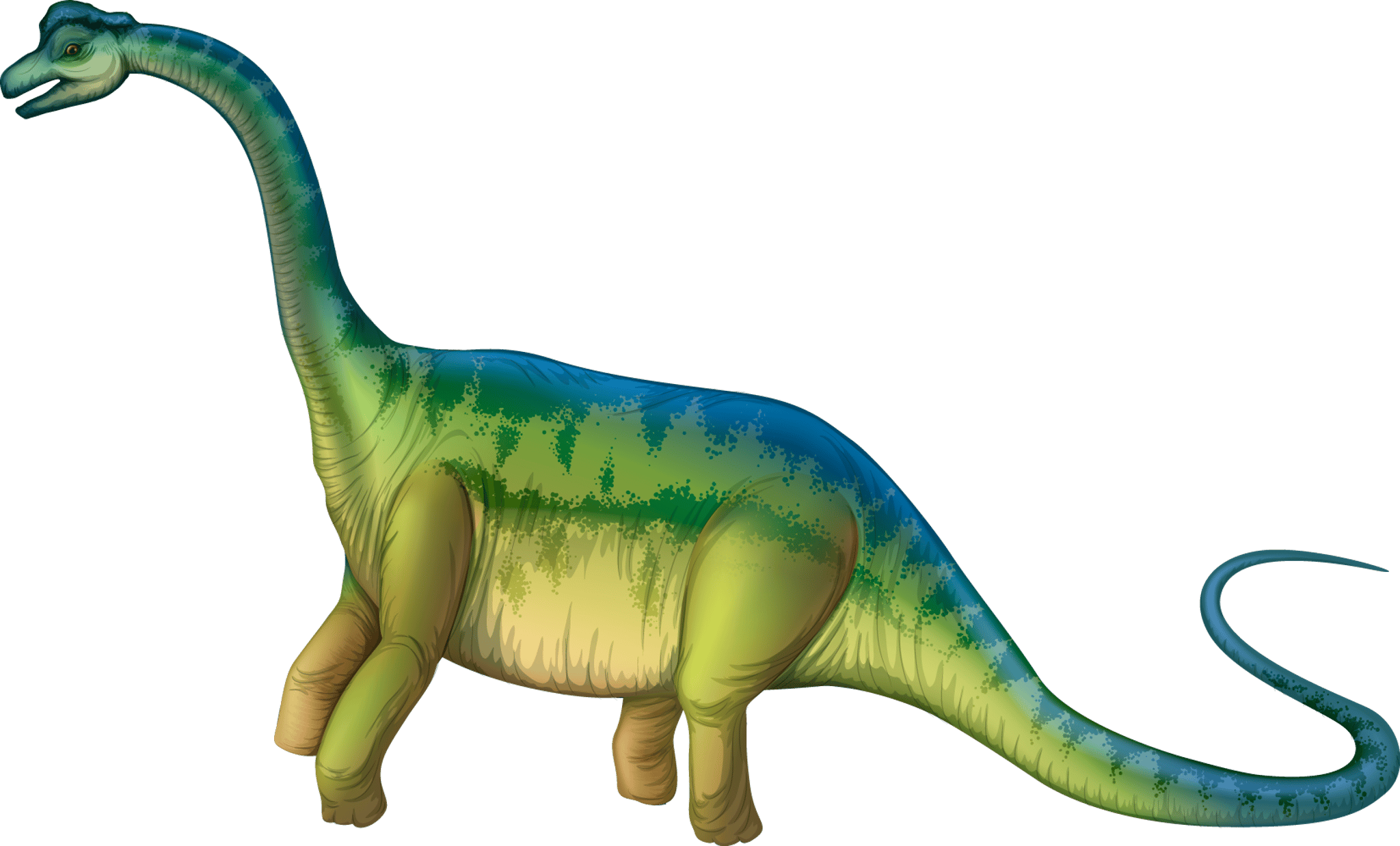 Realistic Brachiosaurus Dinosaur