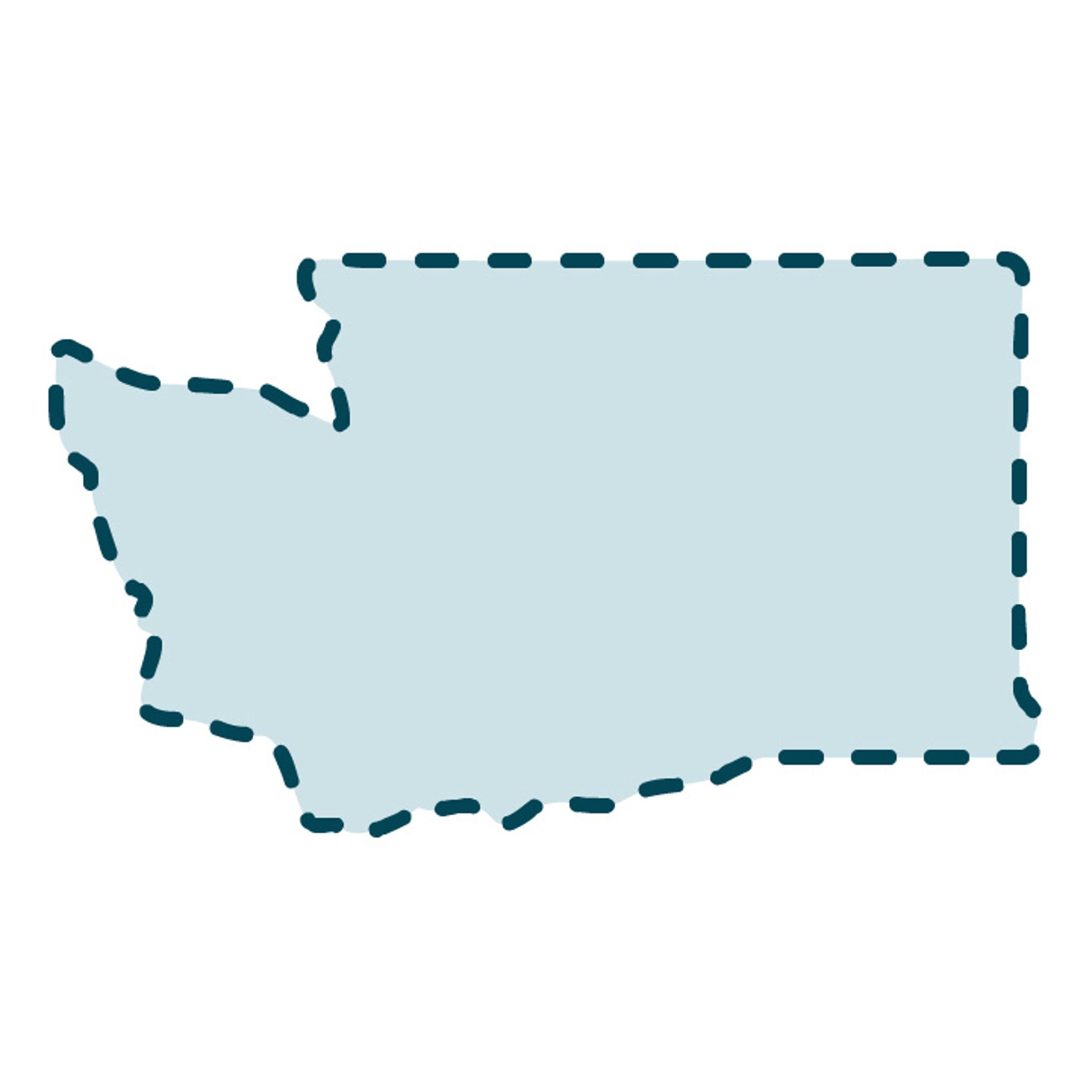 USA Washington State Template