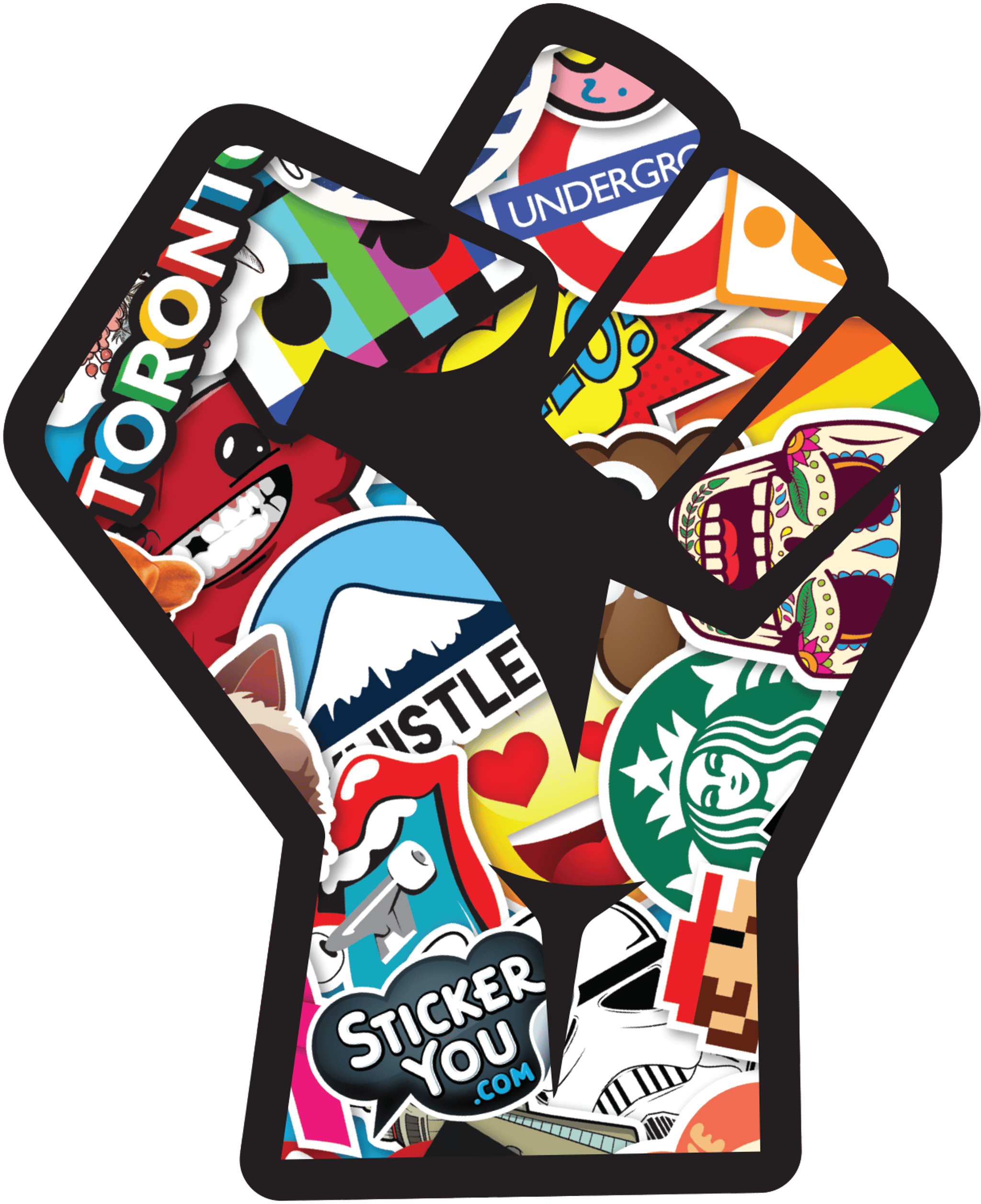 StickerBomb Fist