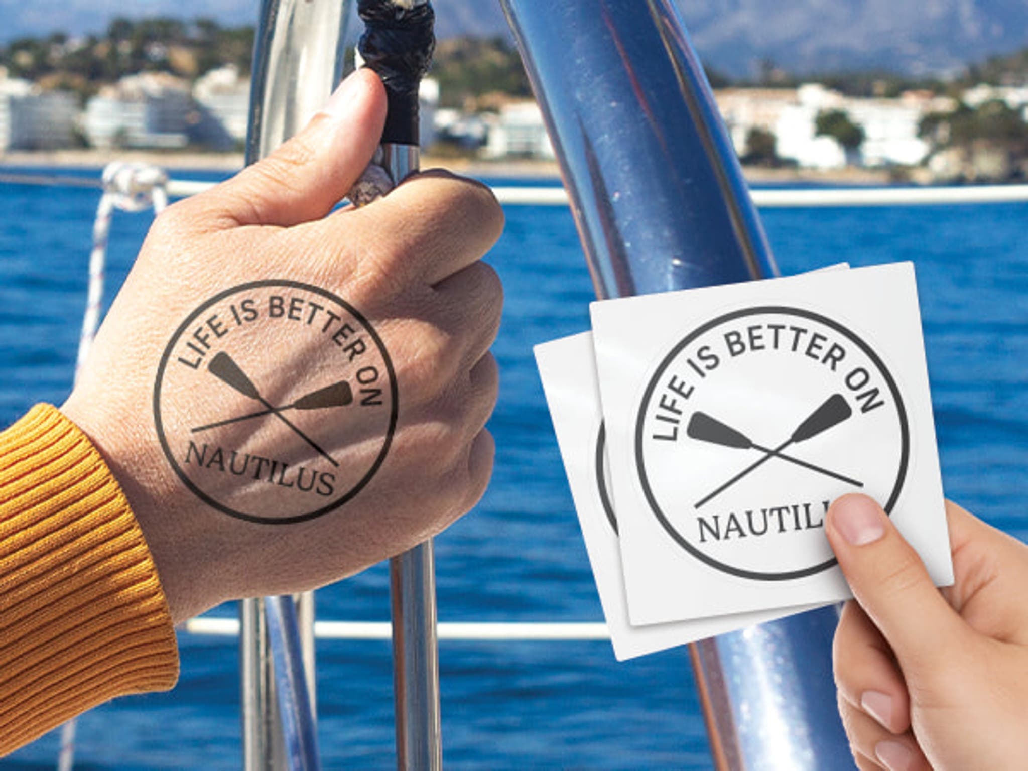 Custom Temporary Tattoos