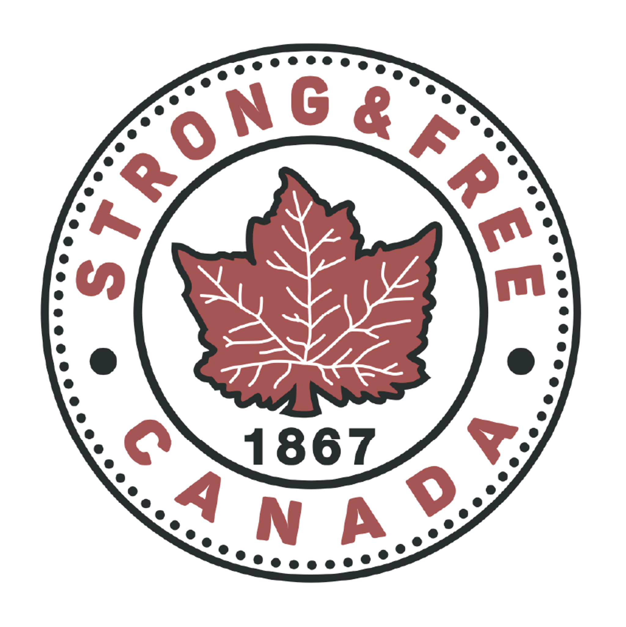 Canada Strong & Free Circular