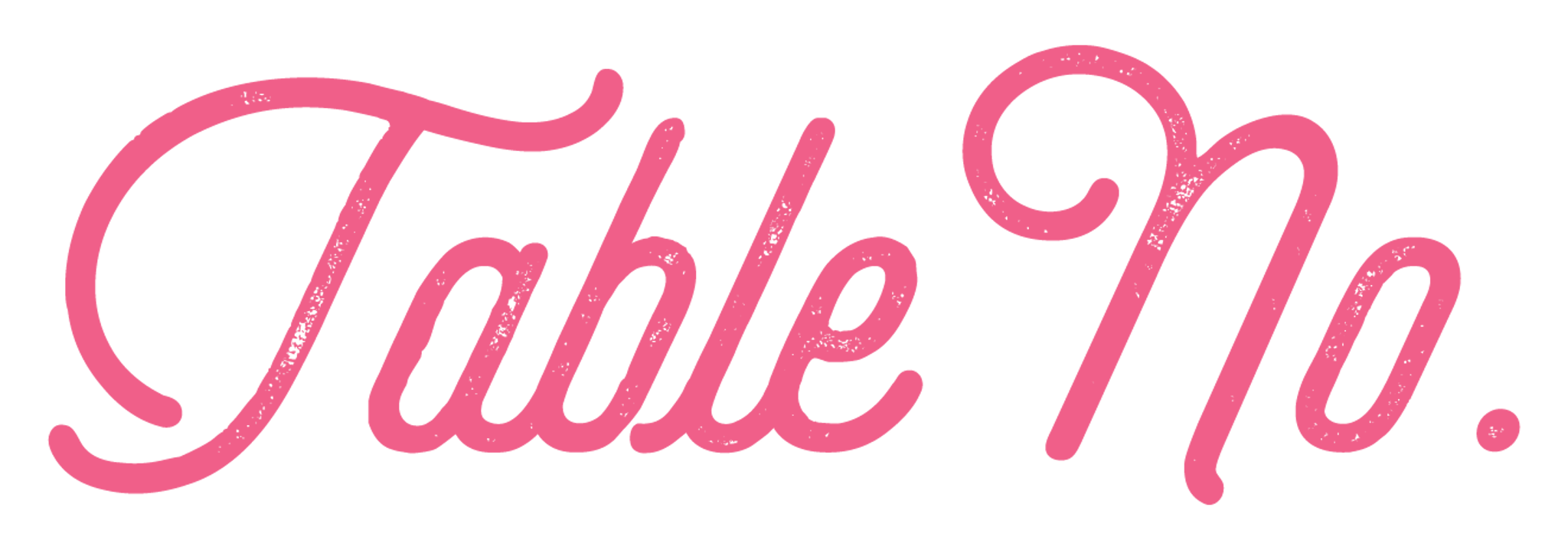 Table No.