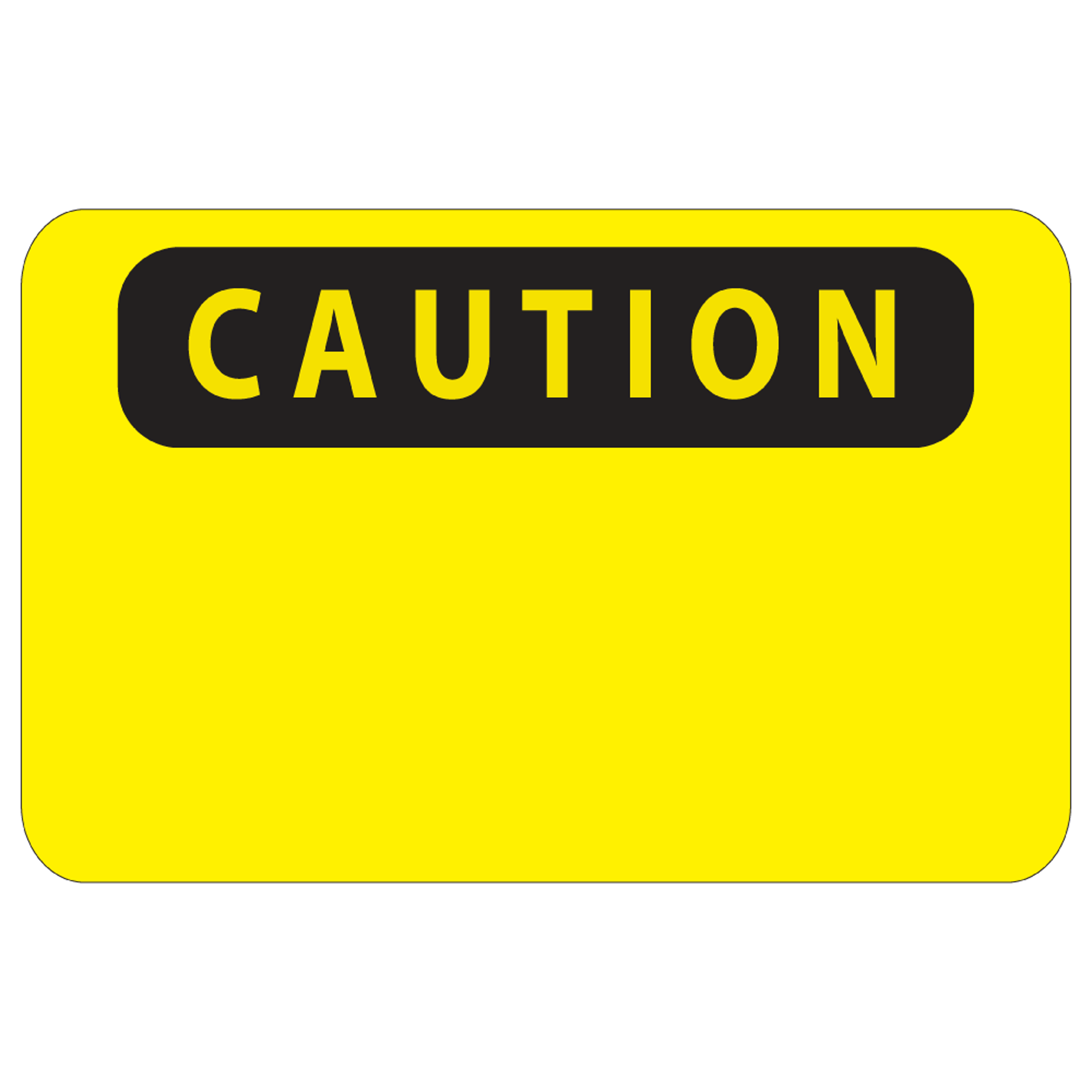 Warning Caution