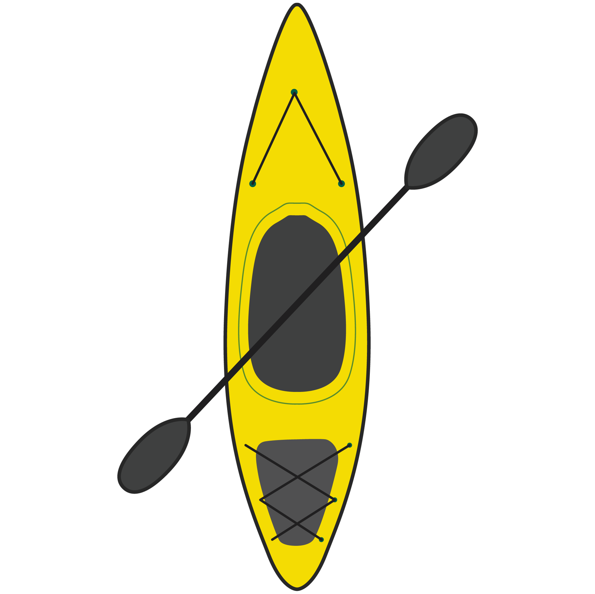 Yellow Kayak Rafting