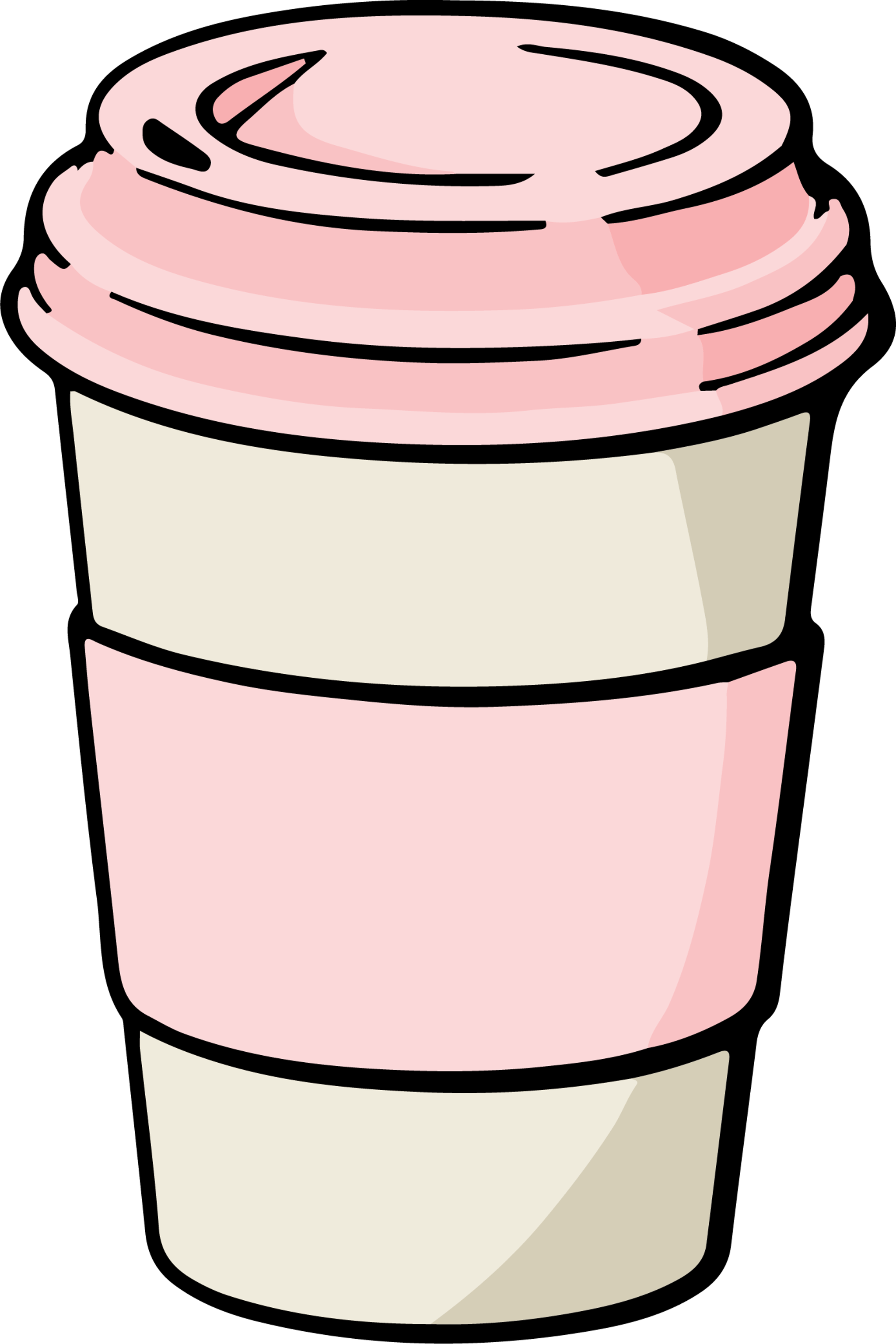 Pink Coffee Cup