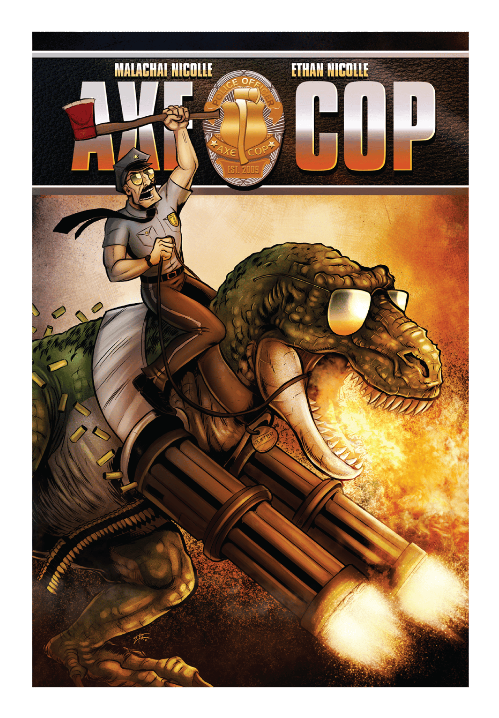 Axe Cop Dino Cover