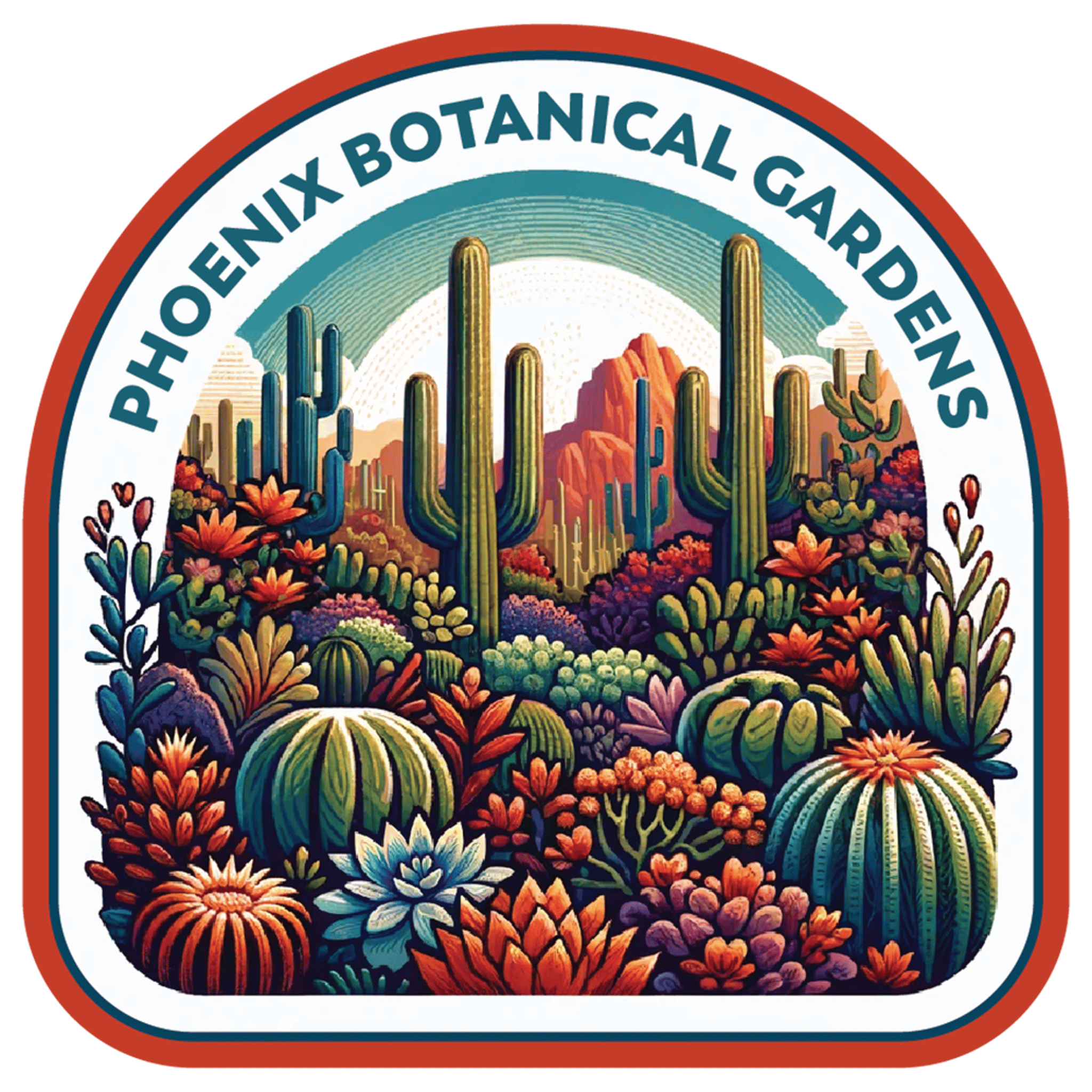 Arizona, Phoenix Botanical Gardens