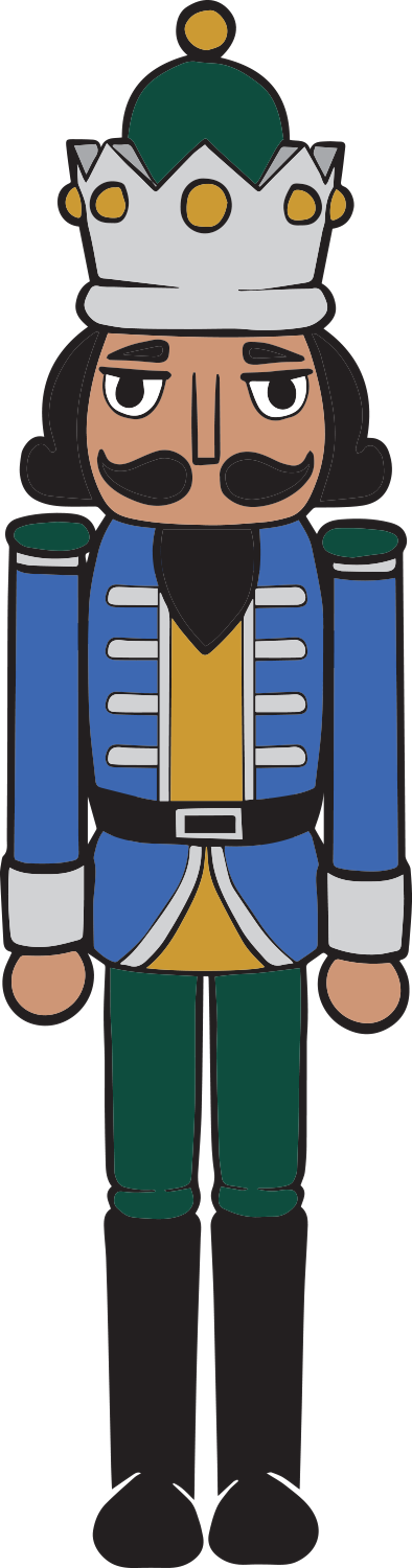Blue Nutcracker