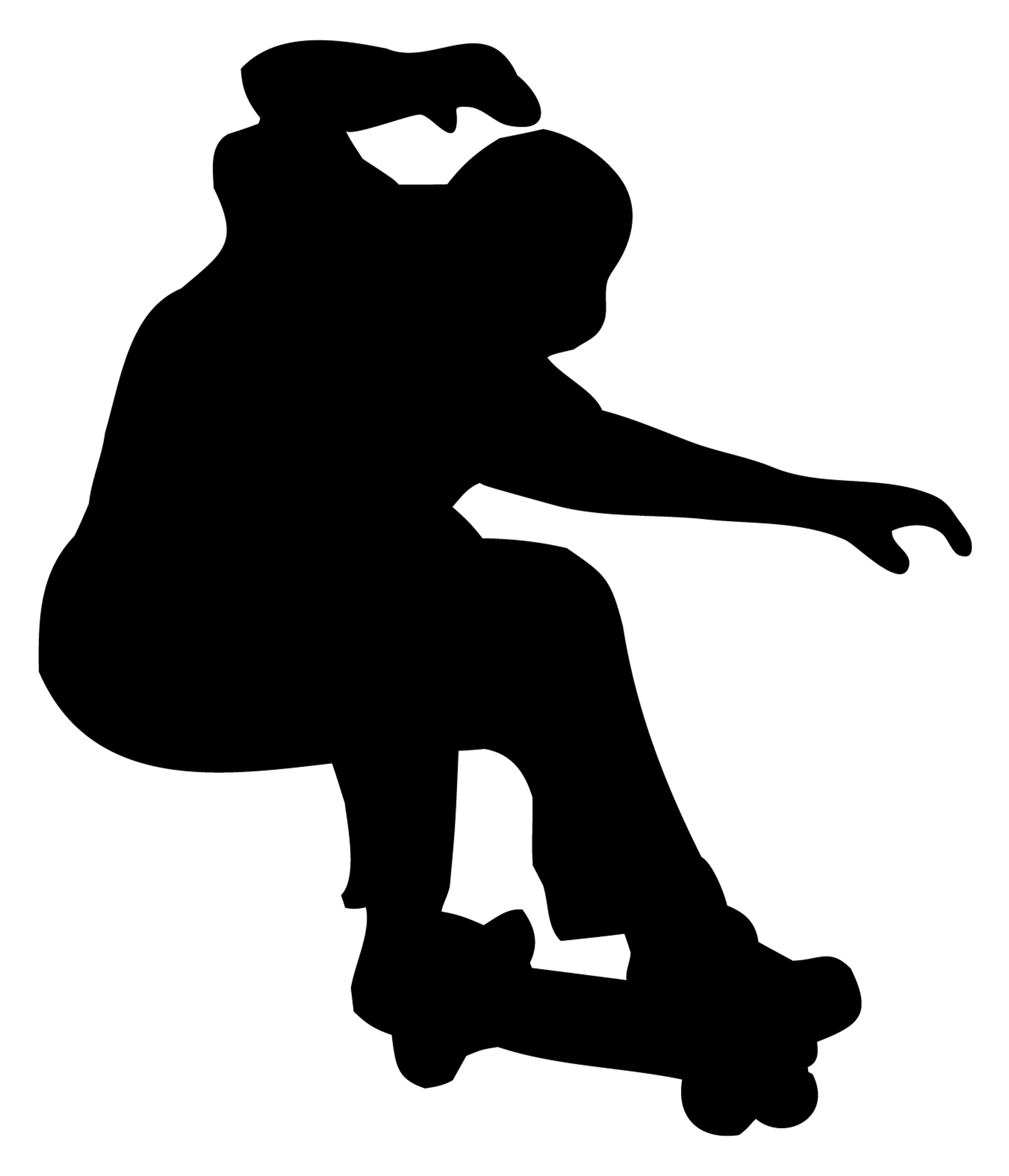Skateboarder Silhouette