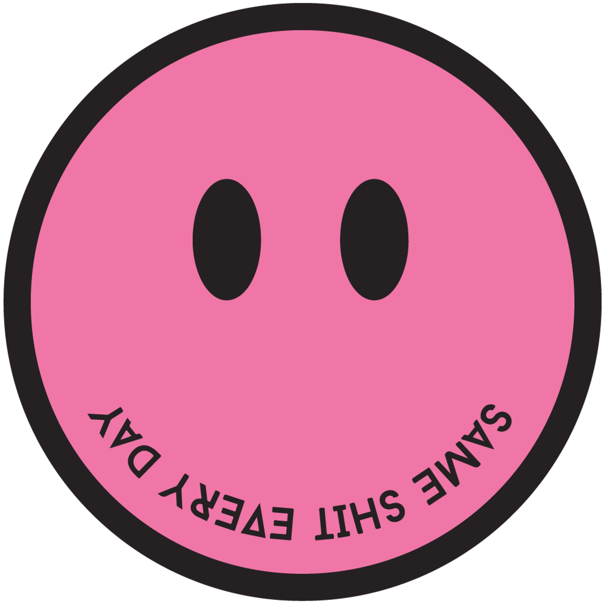 Funny Satire Smiley Face