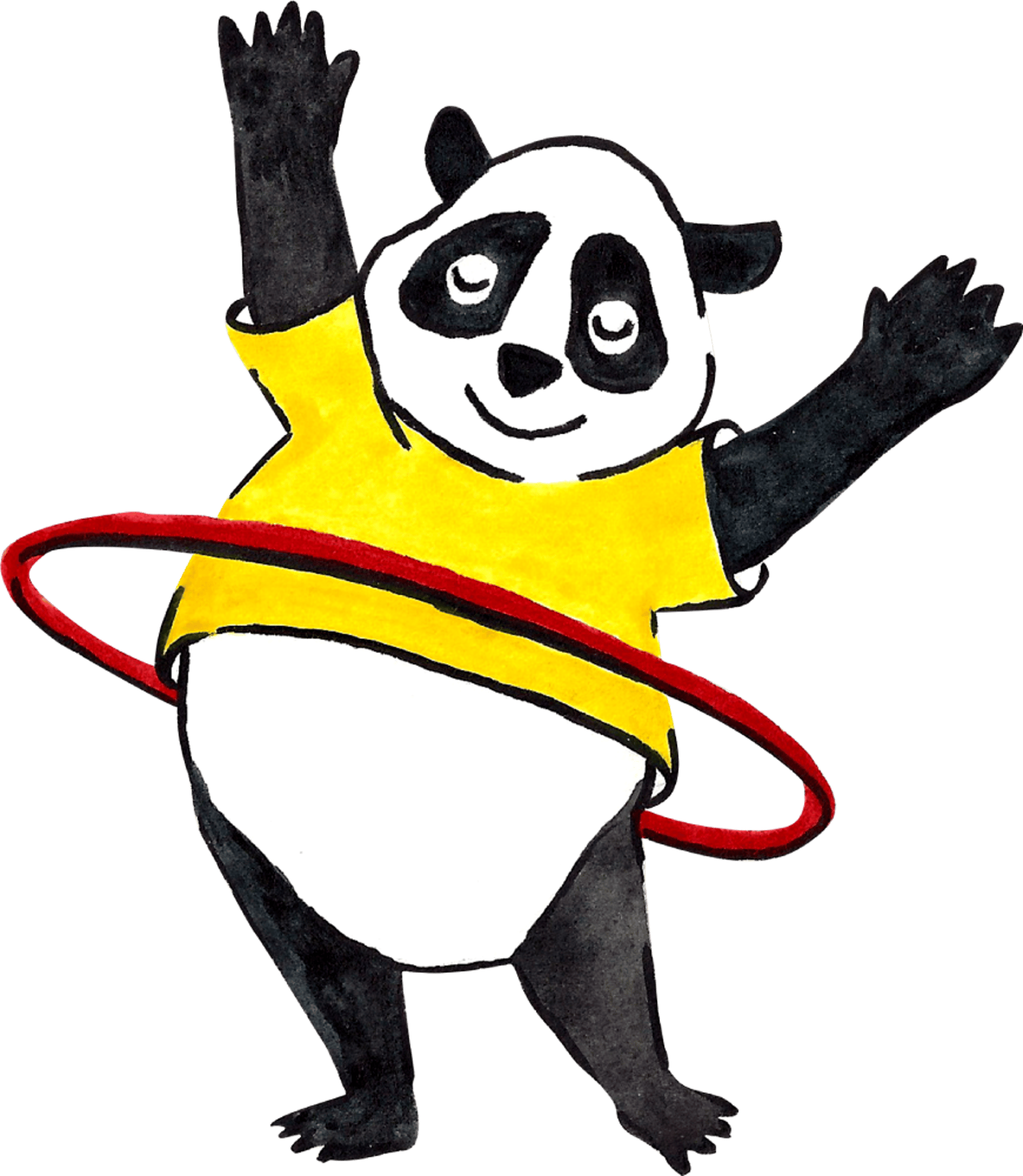 Panda Bear Hula