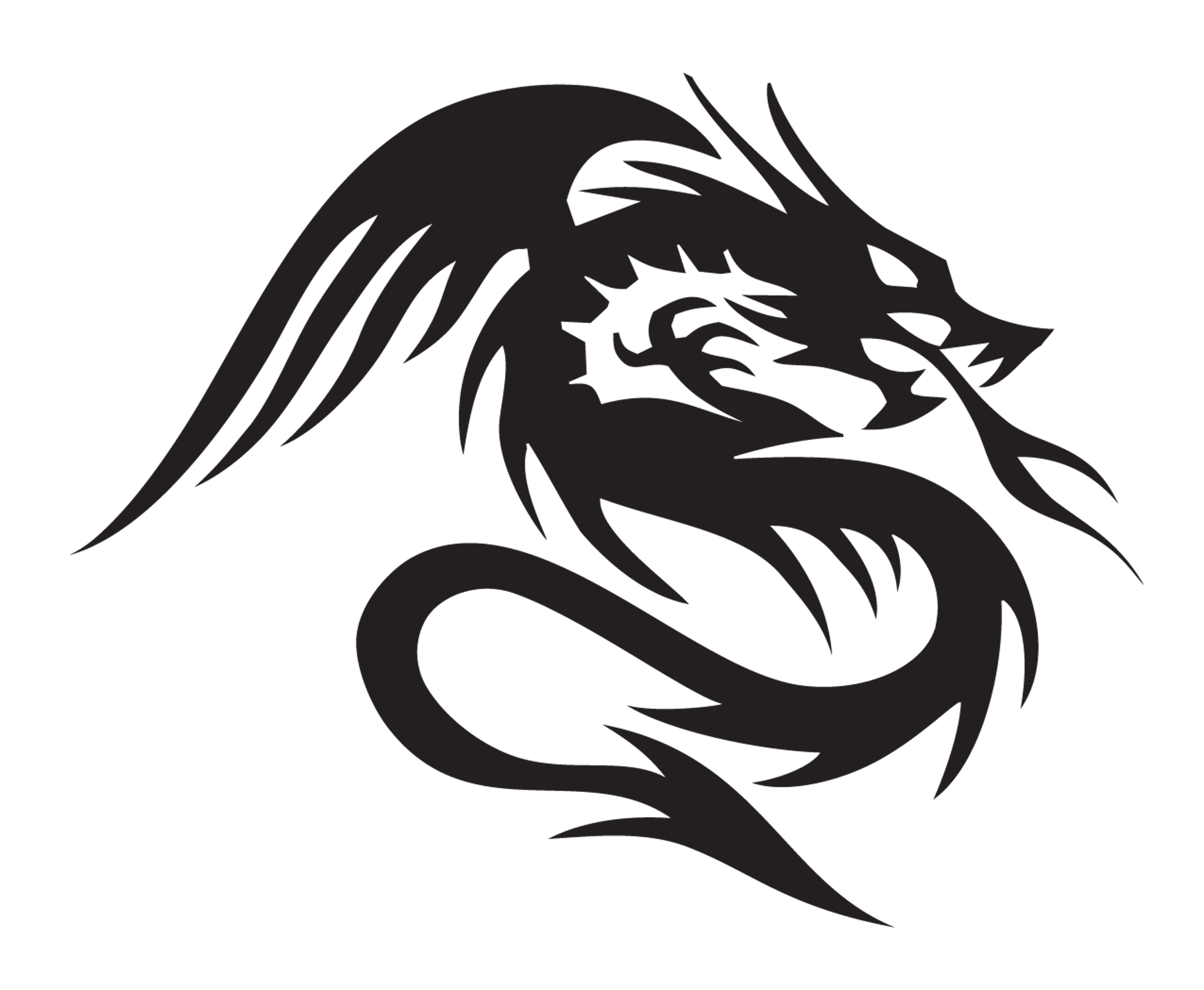 Tribal Winged Dragon