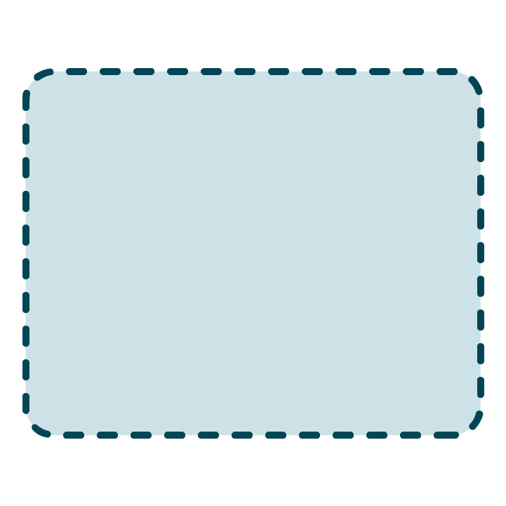 Rounded Rectangle Food Labels