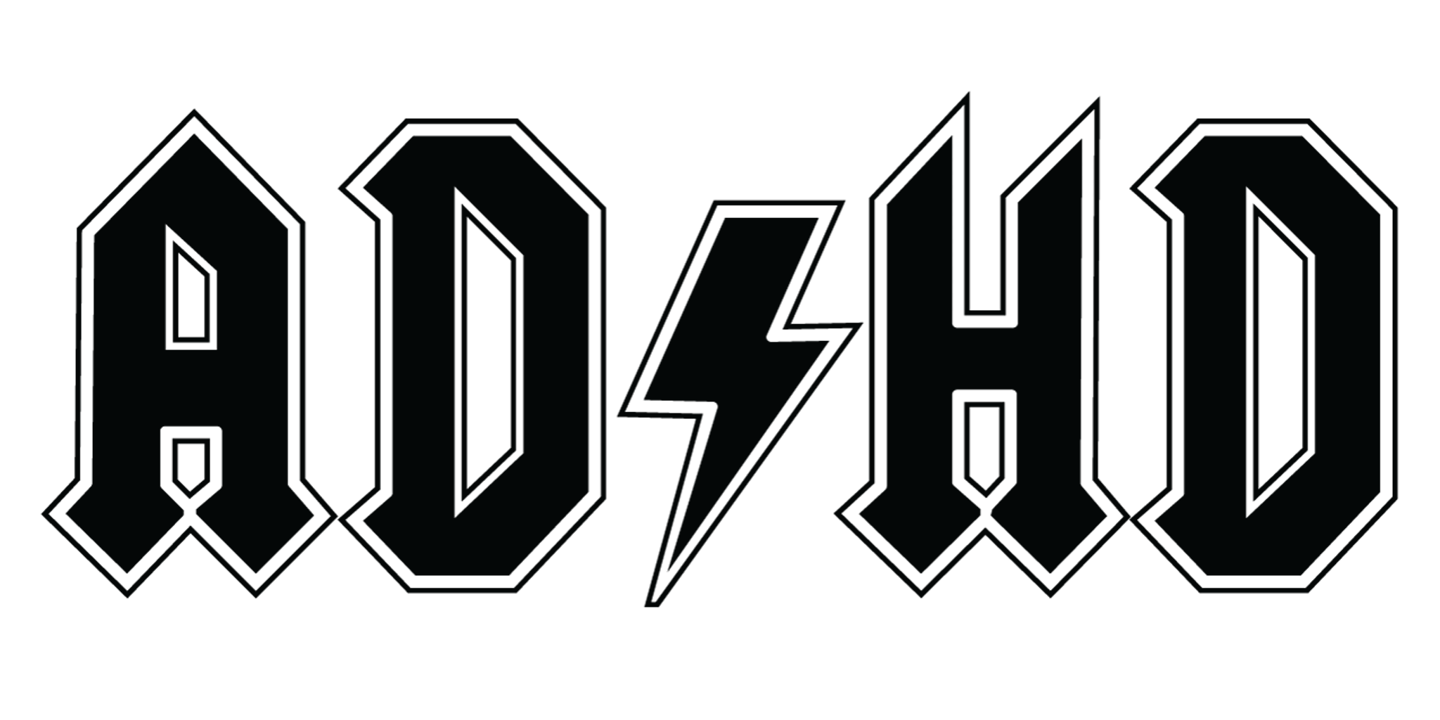 ADHD Funny Logo