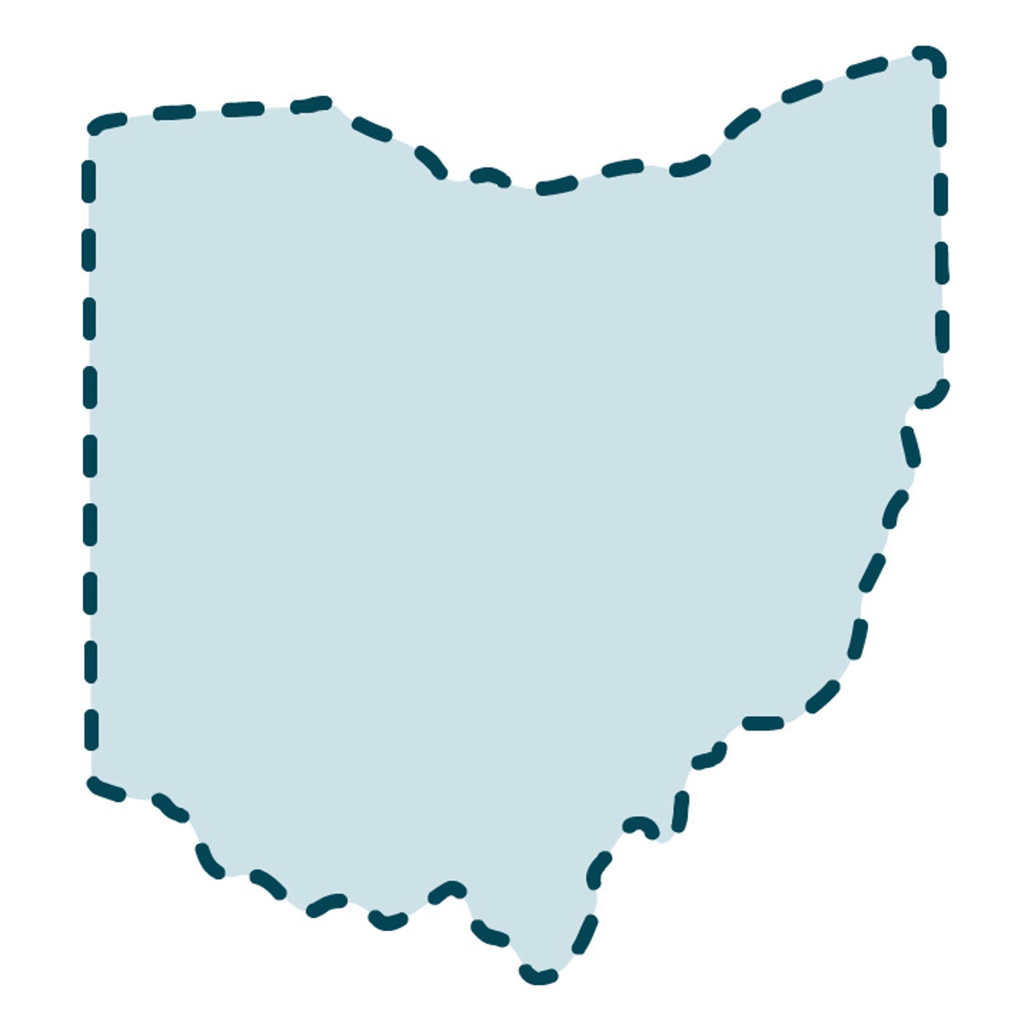 USA Ohio State Template