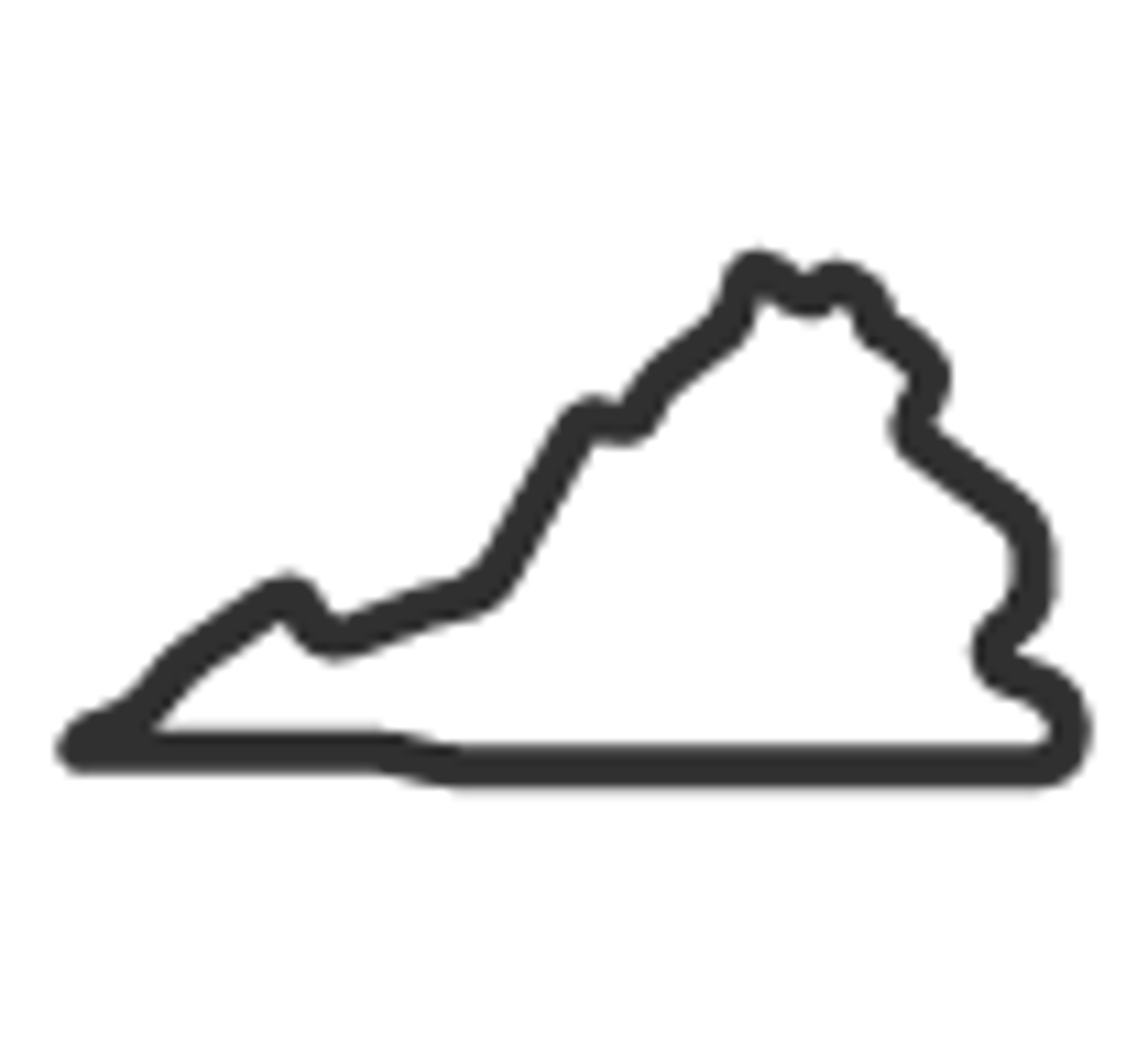 USA Virginia State Template