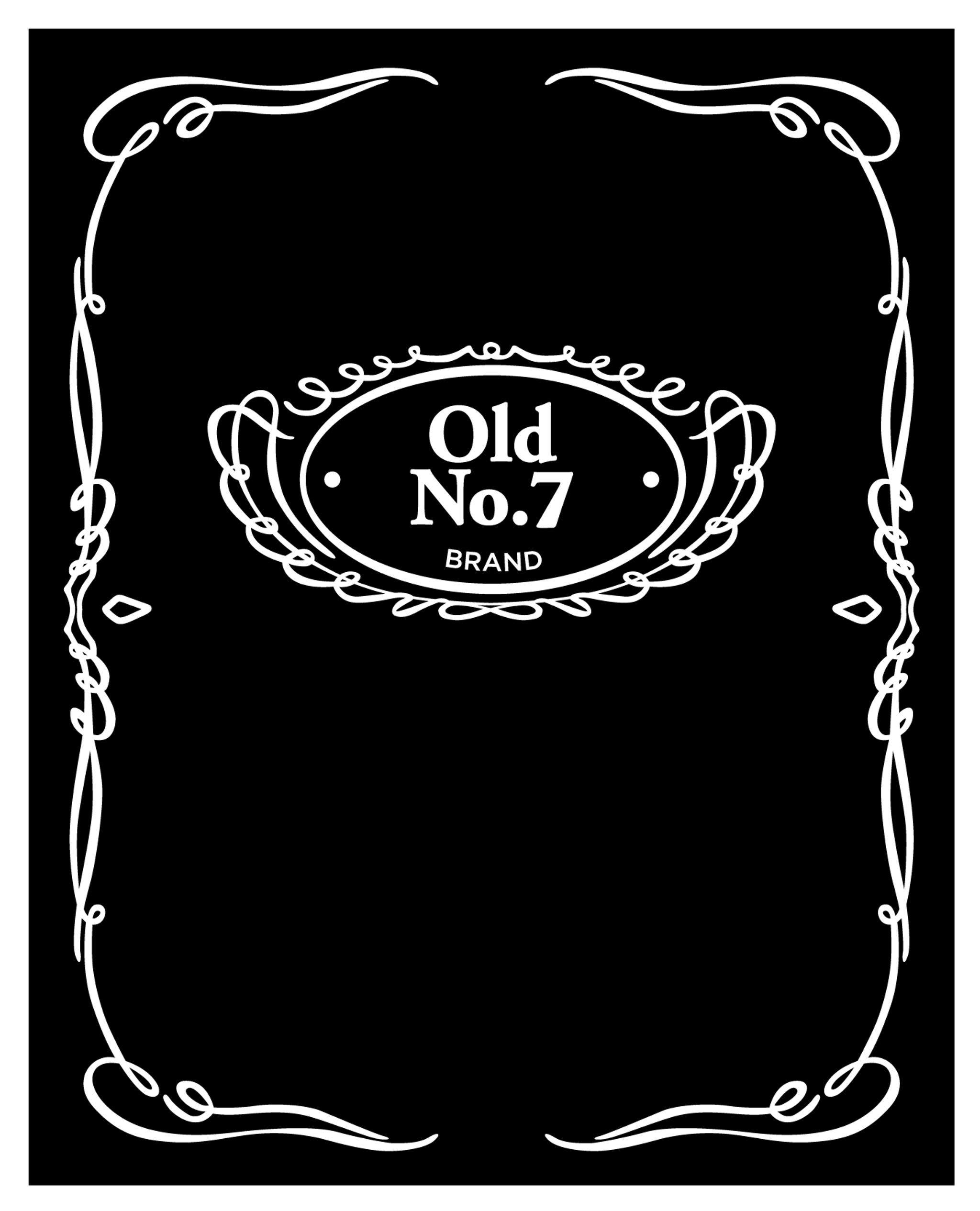 Whiskey Label