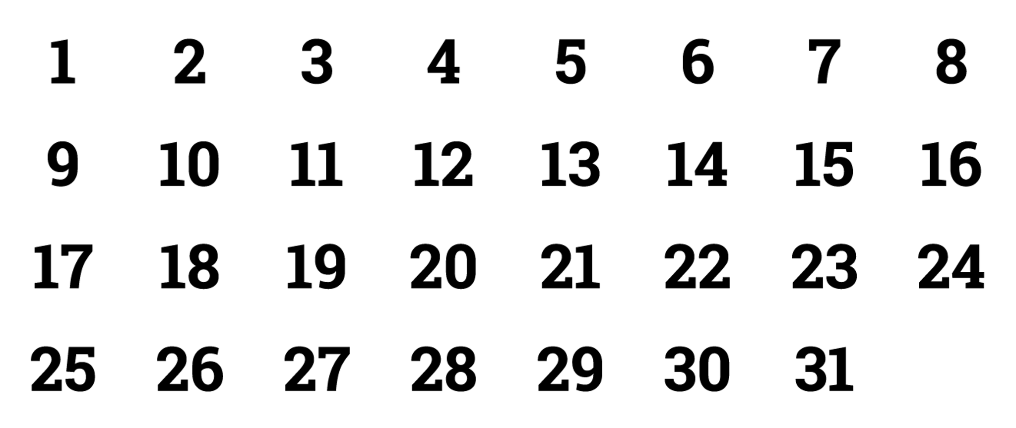 CalendarNumbers_1