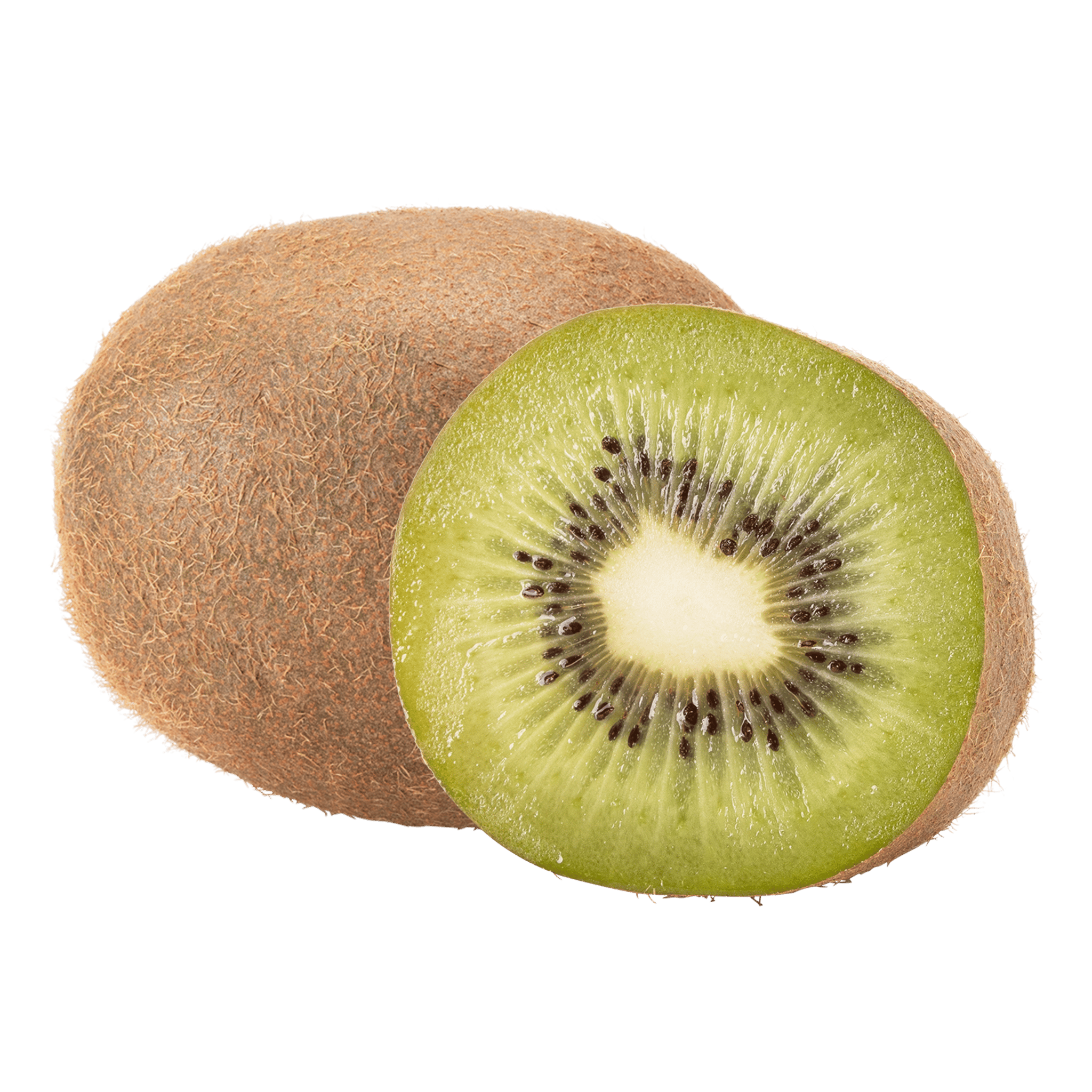 Kiwi Whole and Sliced