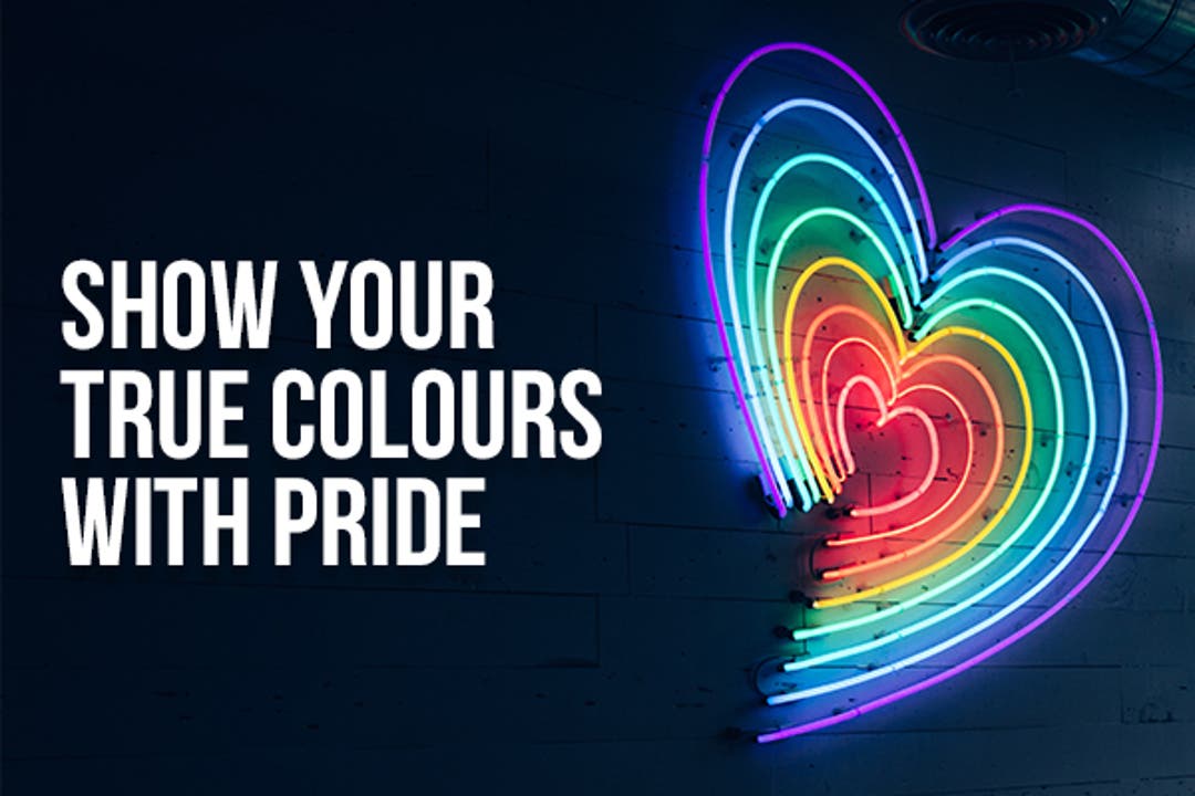 Show Your True Colours with Pride