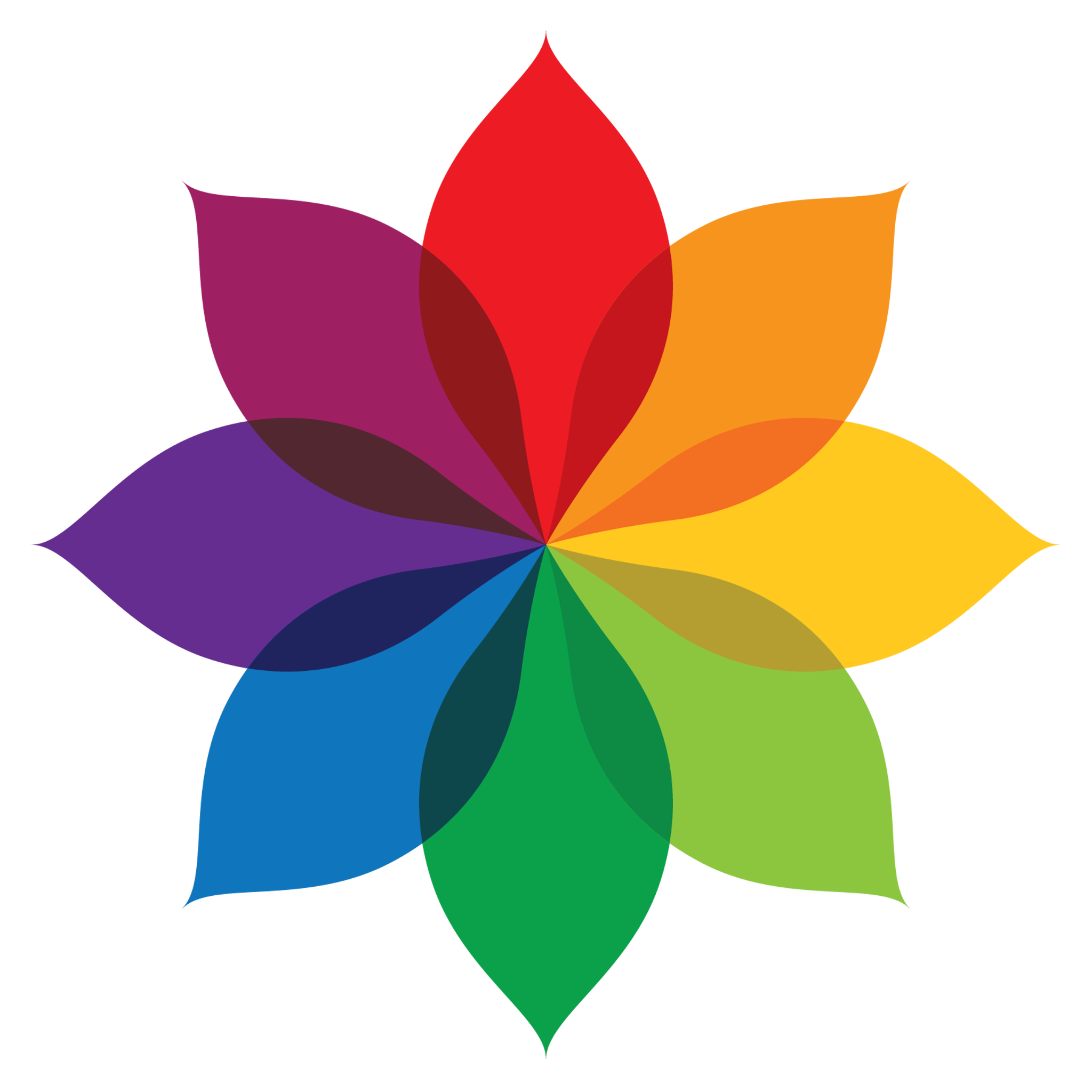 Rainbow Pride Flower