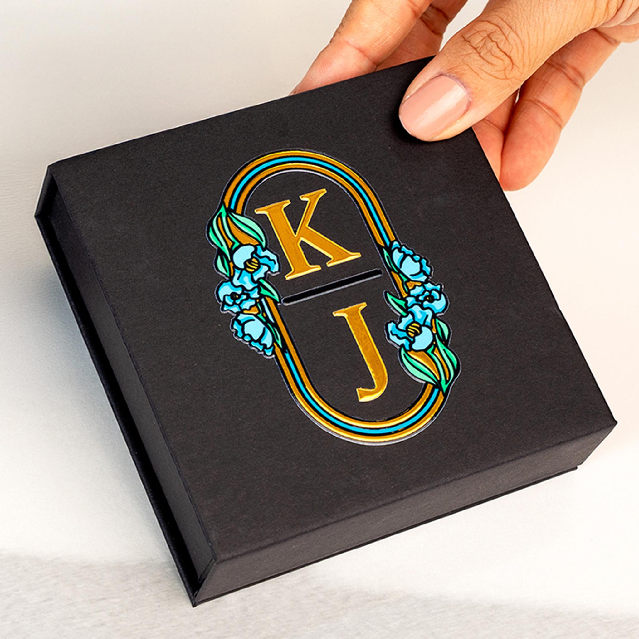 Gold Foil UV DTF Image Transfers