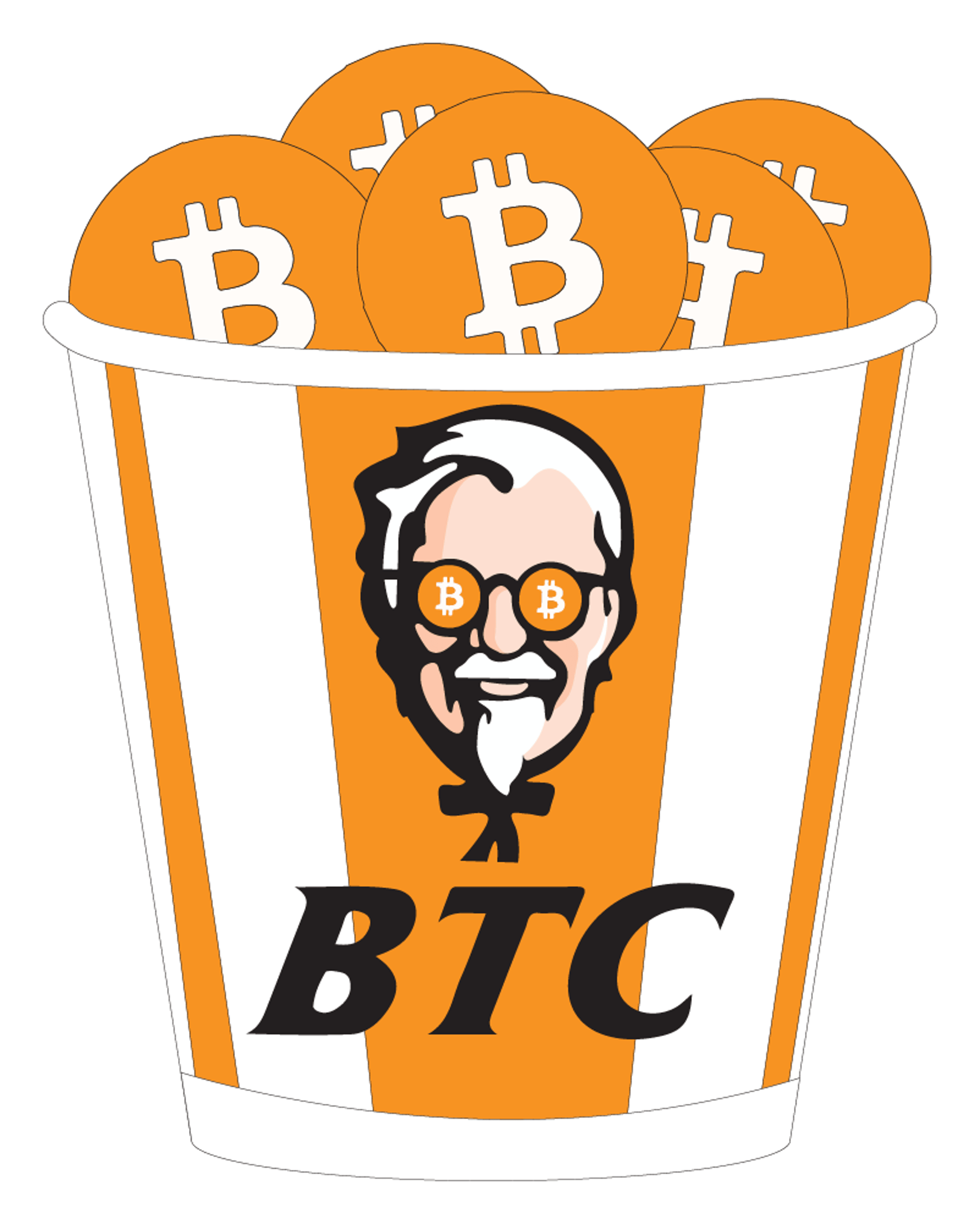 Funny KFC Bitcoin