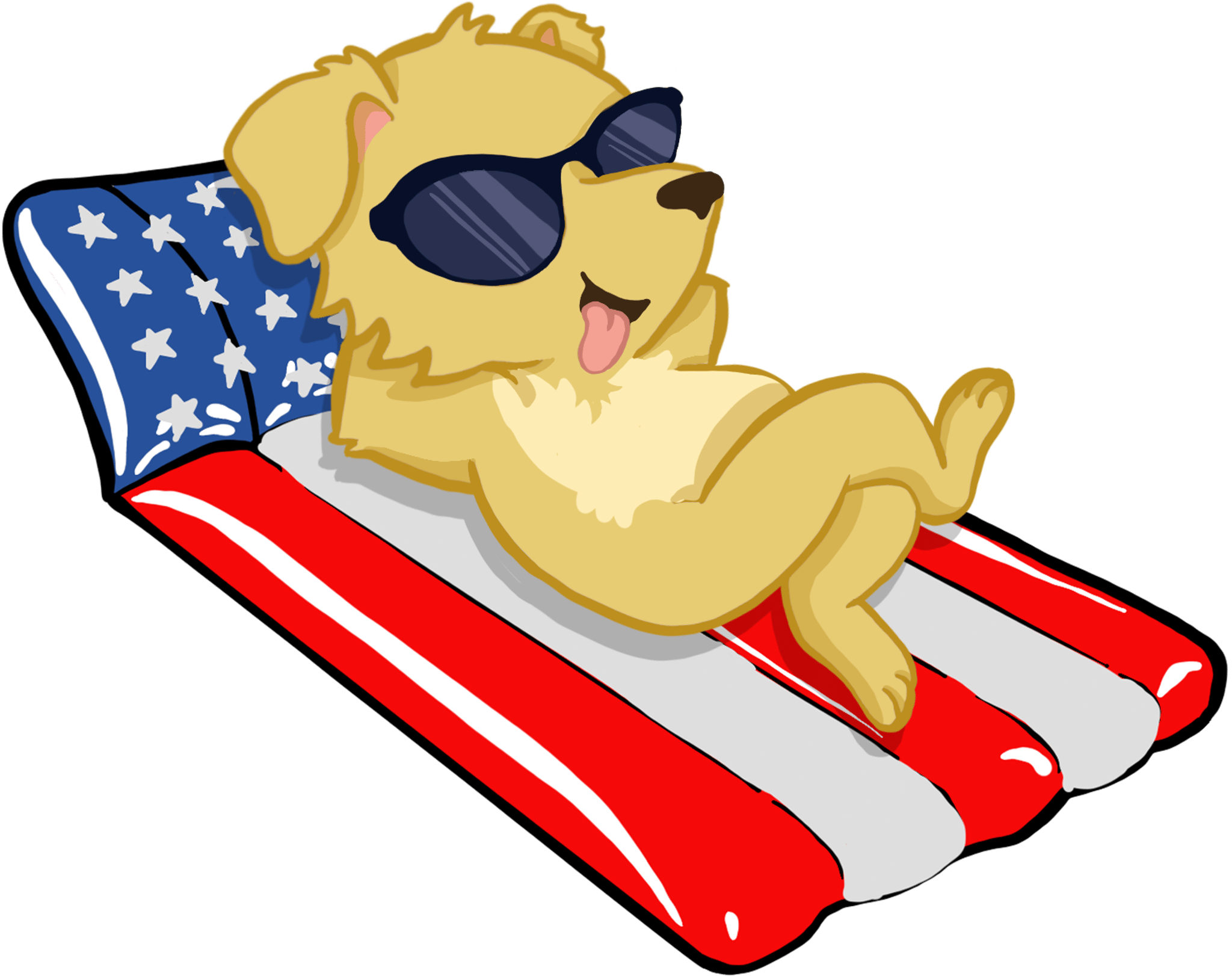 Dog USA Lounge Floaty